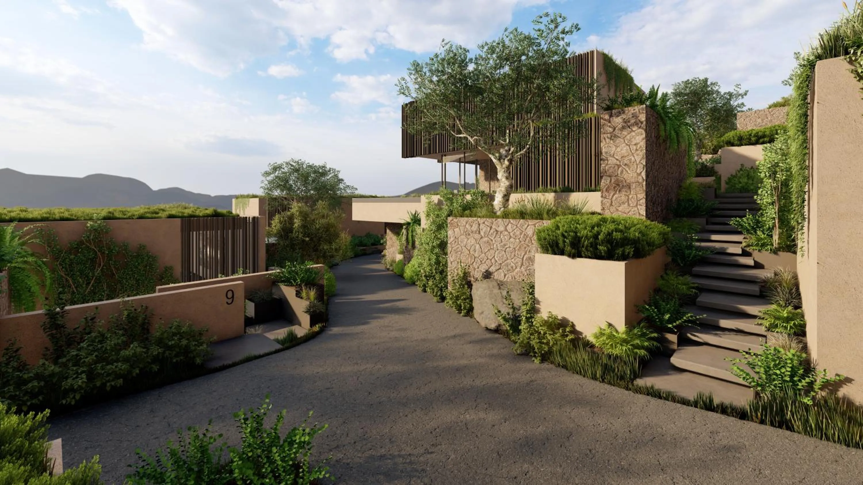 Area and facilities in Lujo Hotel Bodrum