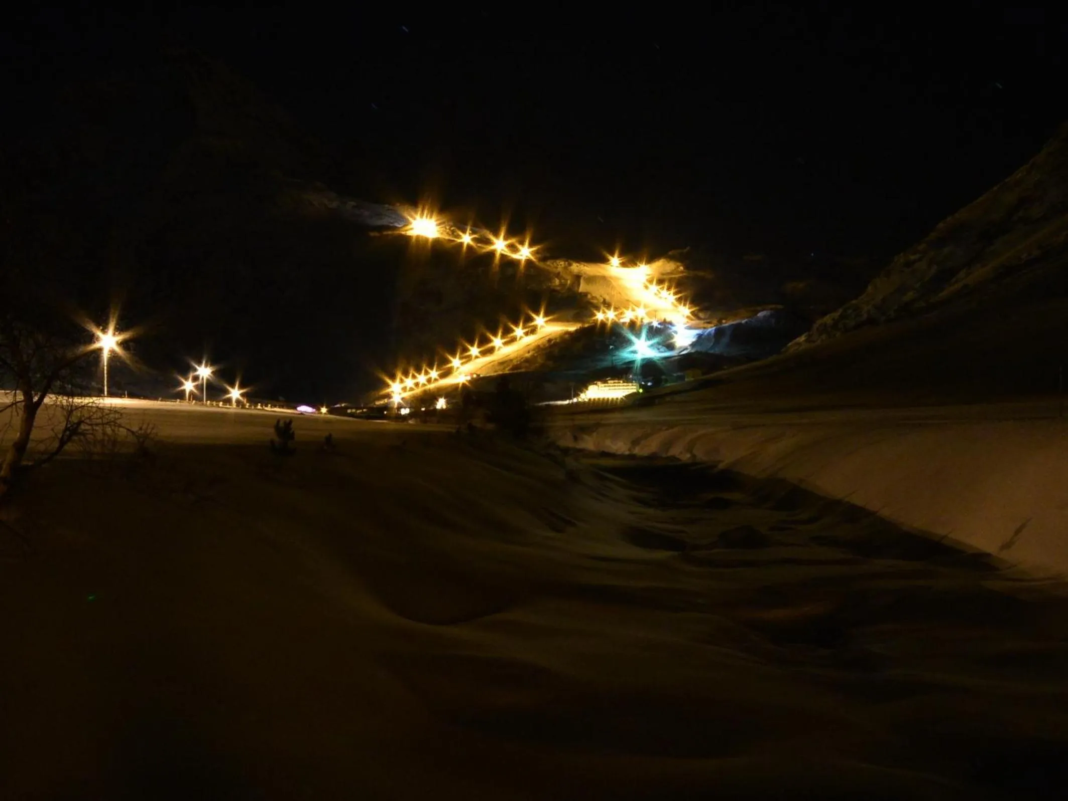 Skiing in Hotel Landle