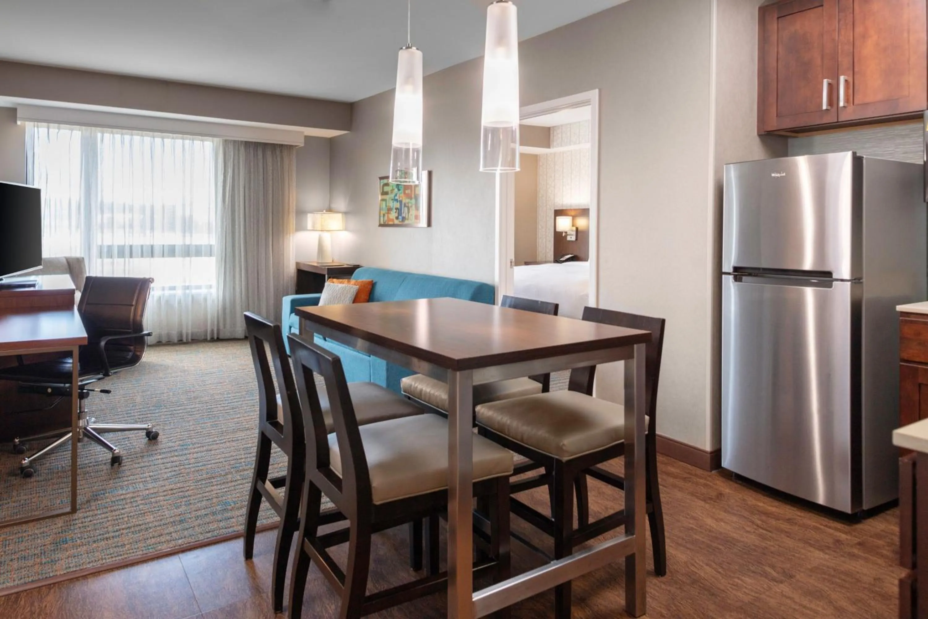 Living room in Residence Inn by Marriott Boston Burlington