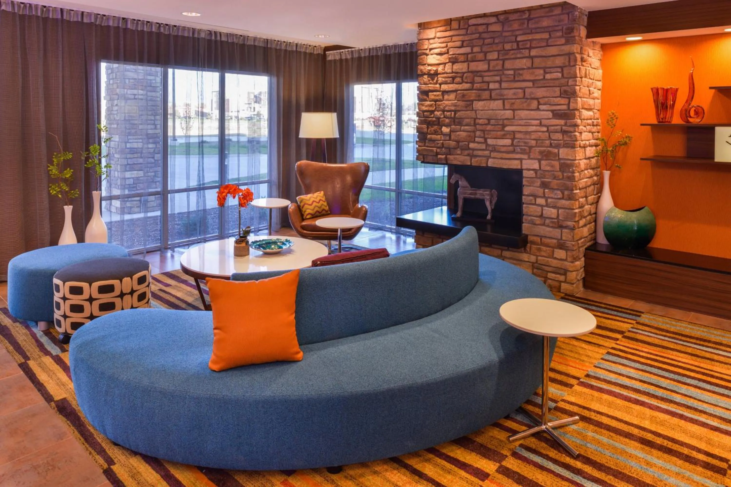 Lobby or reception in Fairfield Inn & Suites by Marriott Coralville