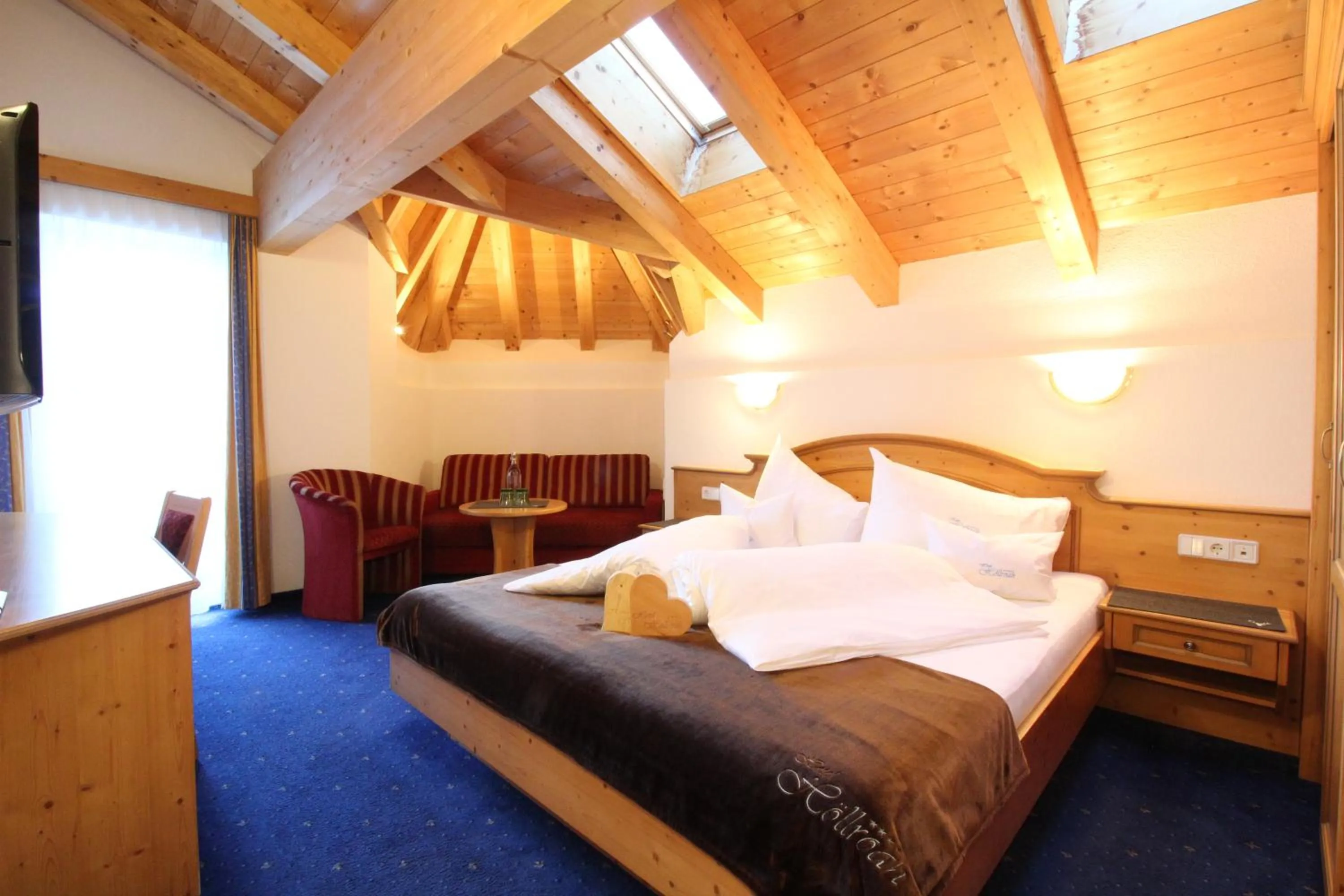 Bed in Hotel Höllroah