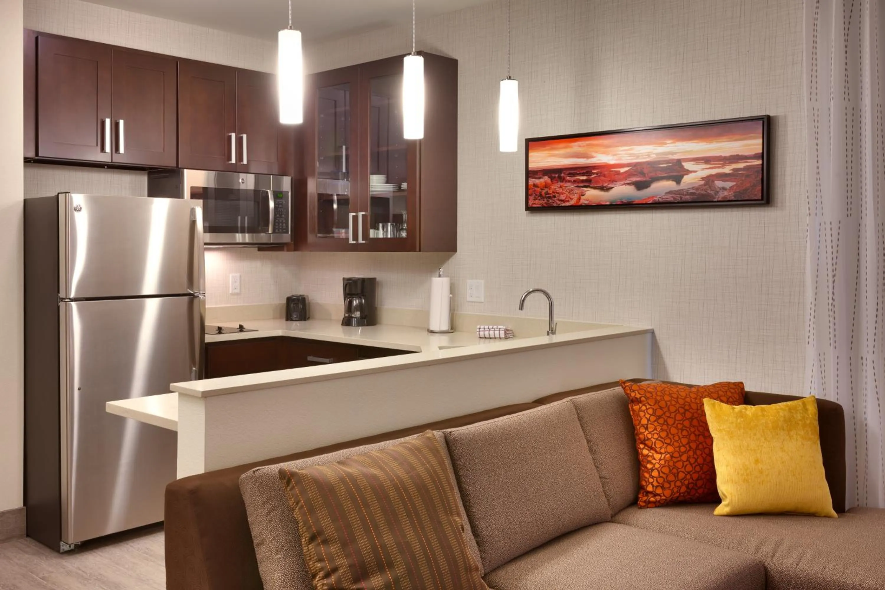 kitchen in Residence Inn by Marriott Flagstaff