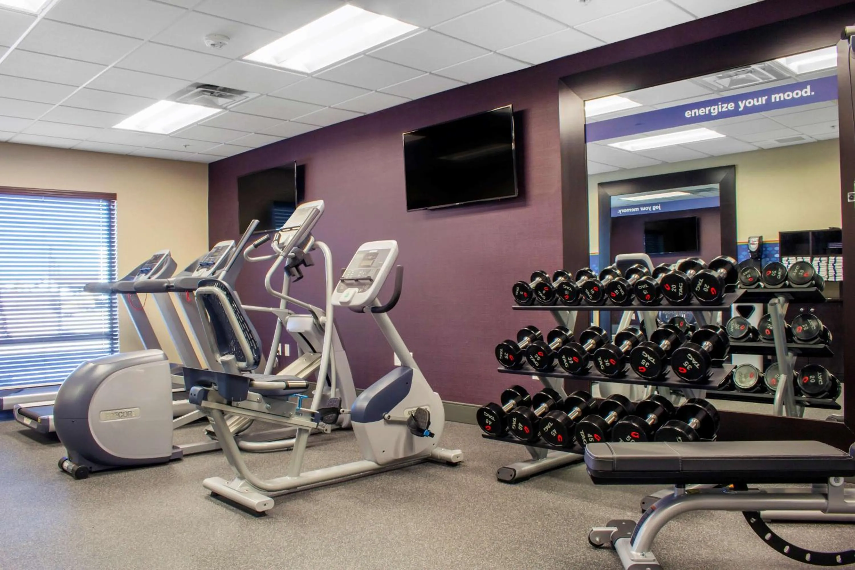 Fitness centre/facilities in Hampton Inn Parker, AZ
