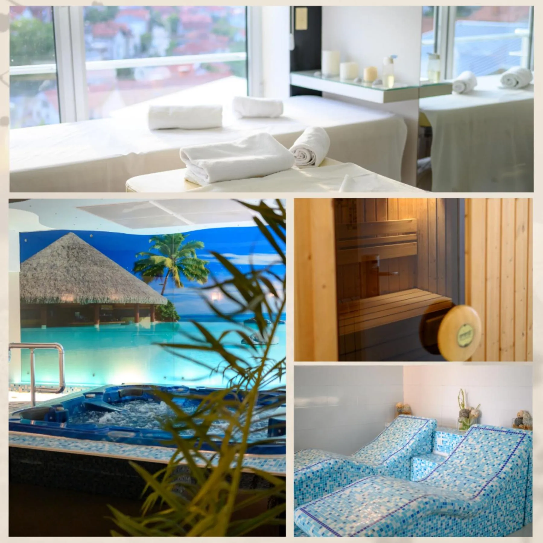 Property building, Bed in Hotel Tami Residence