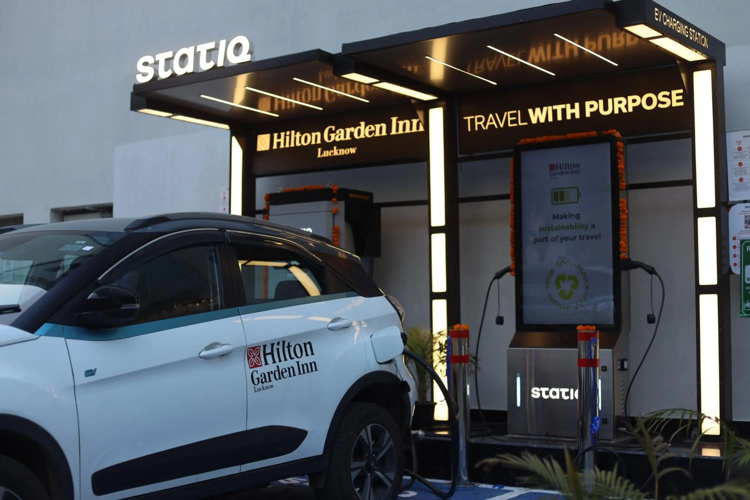 Parking in Hilton Garden Inn Lucknow