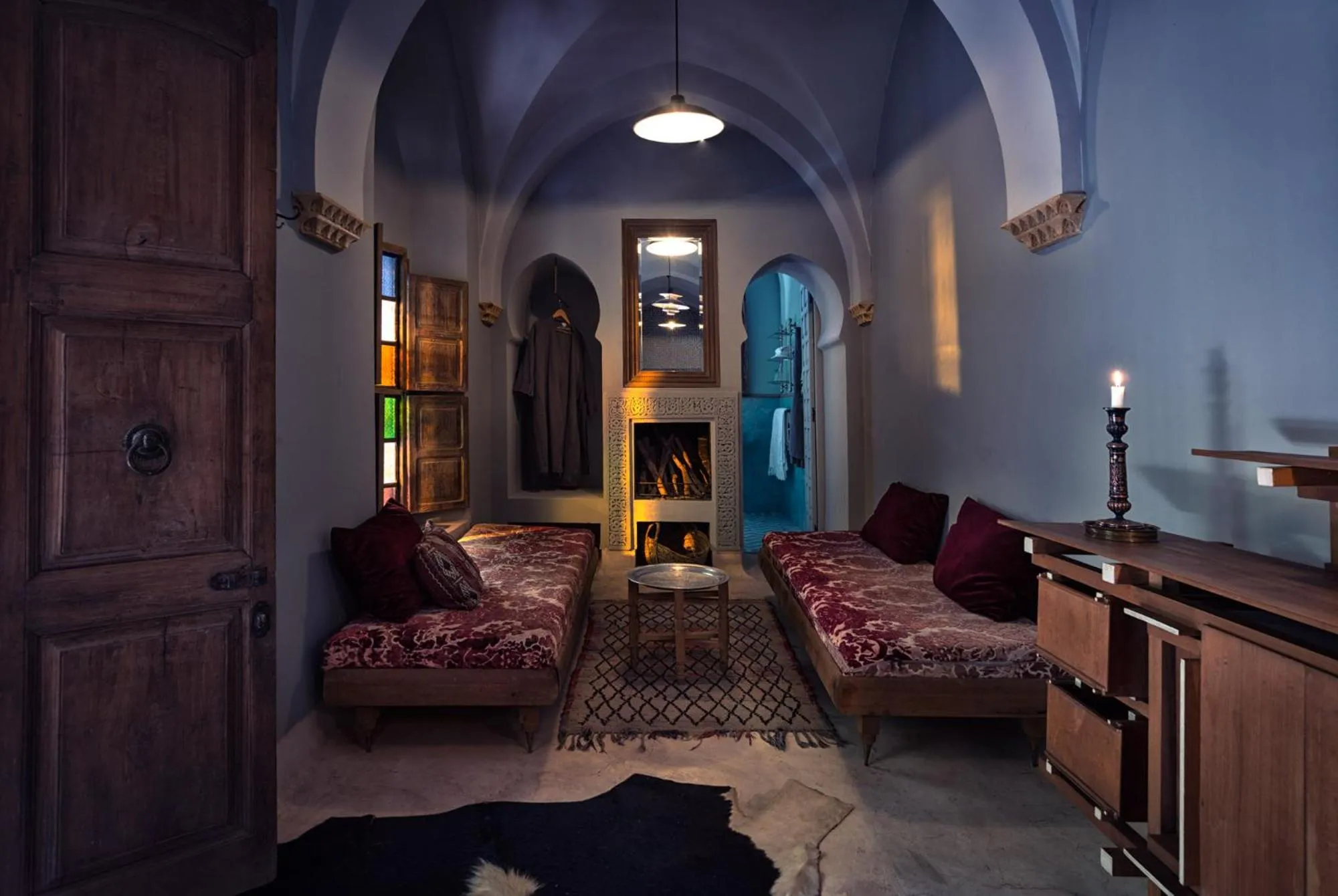 Seating area in Riad Kbour & Chou