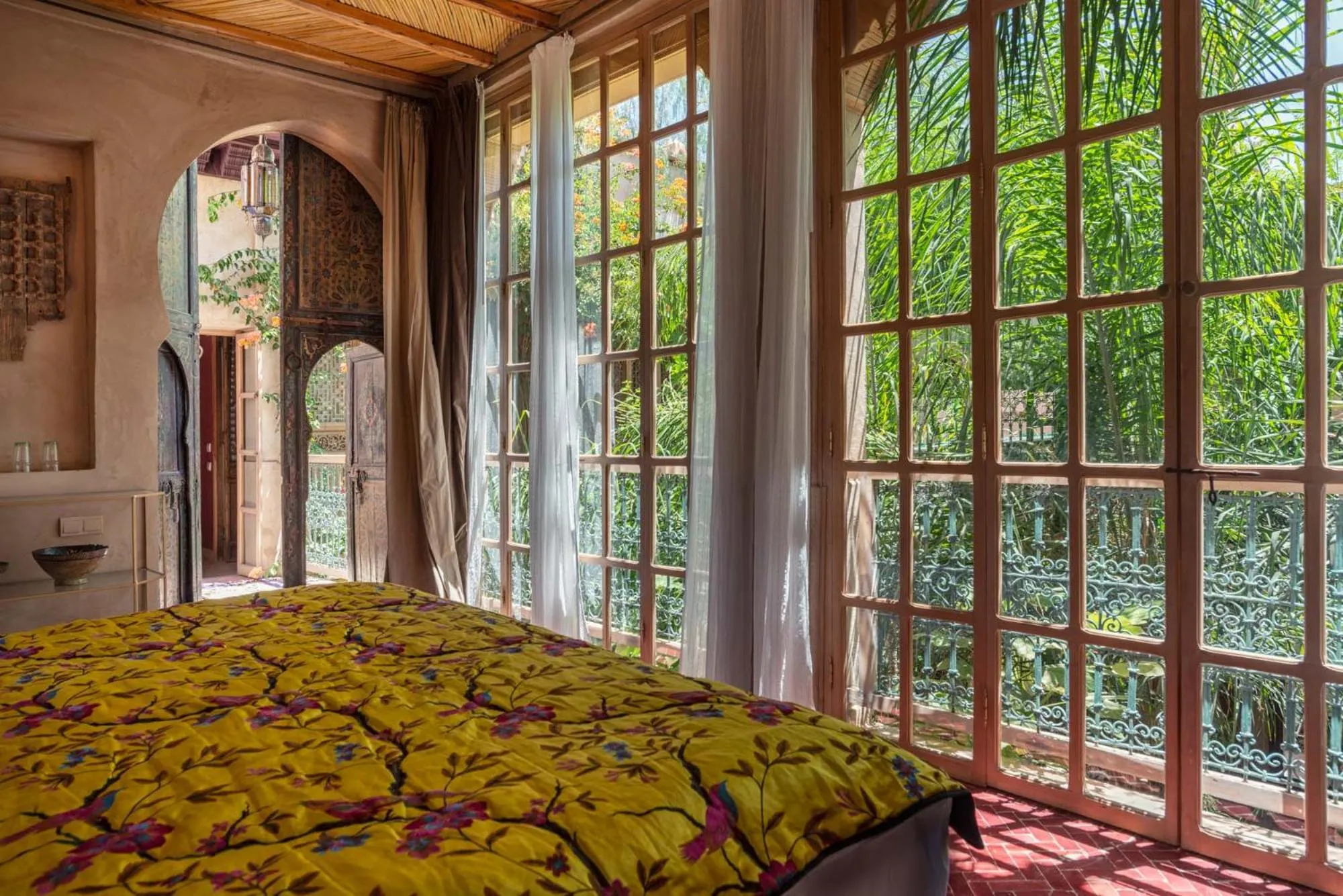 Bedroom, Bed in Riad Kbour & Chou