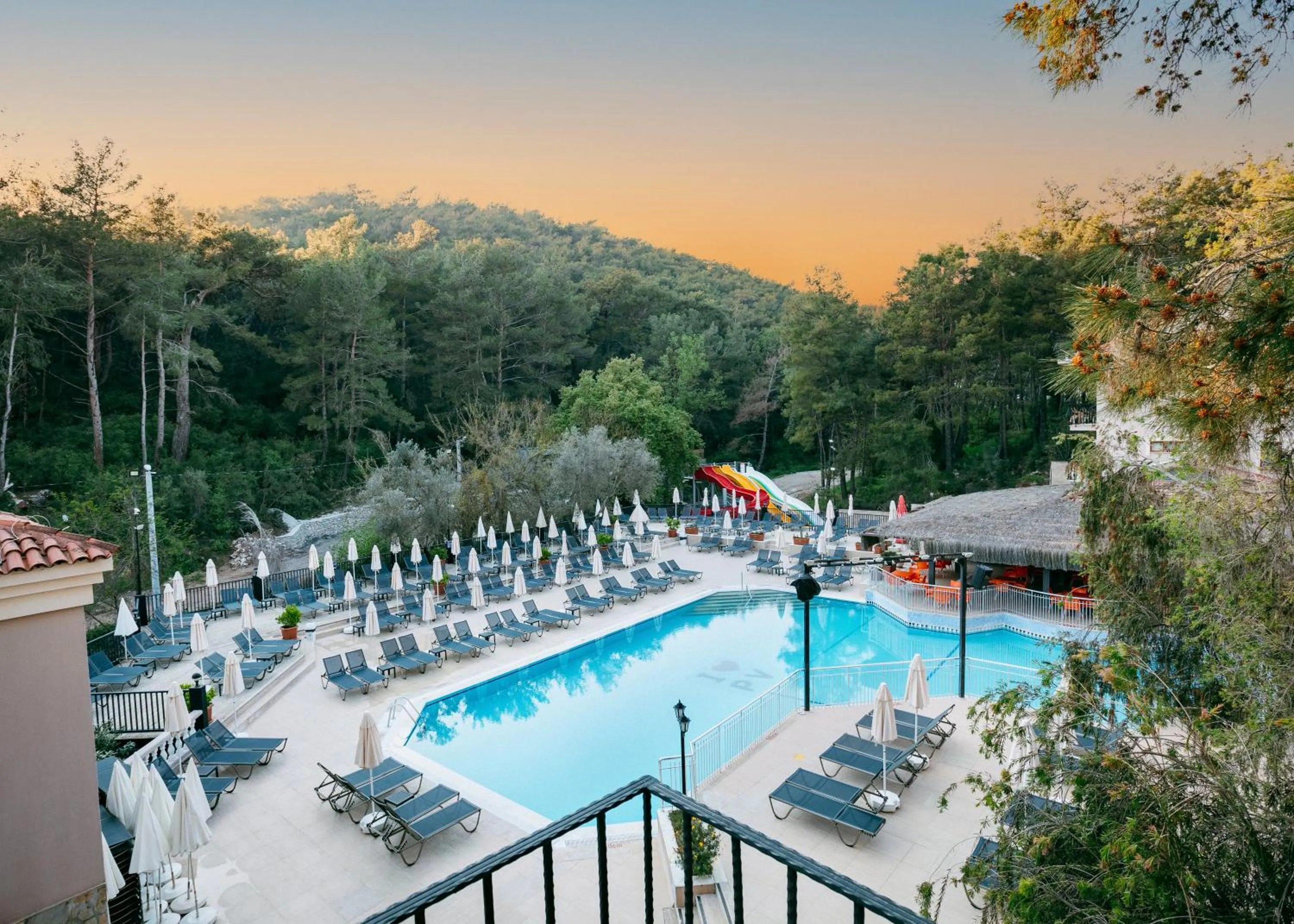 Swimming pool in Pine Valley Hotel Oludeniz