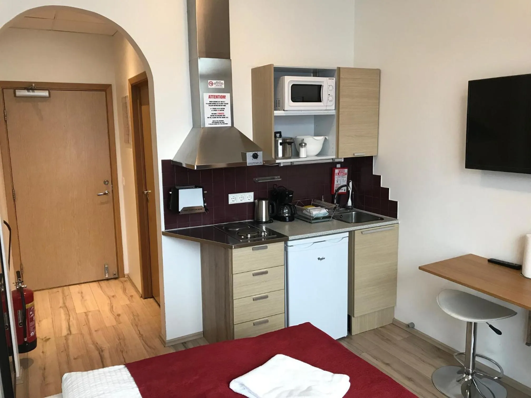 TV and multimedia in Downtown Reykjavík Apartments