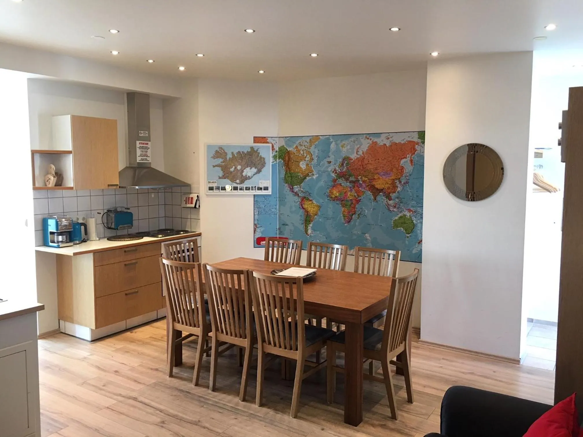 Kitchen or kitchenette in Downtown Reykjavík Apartments