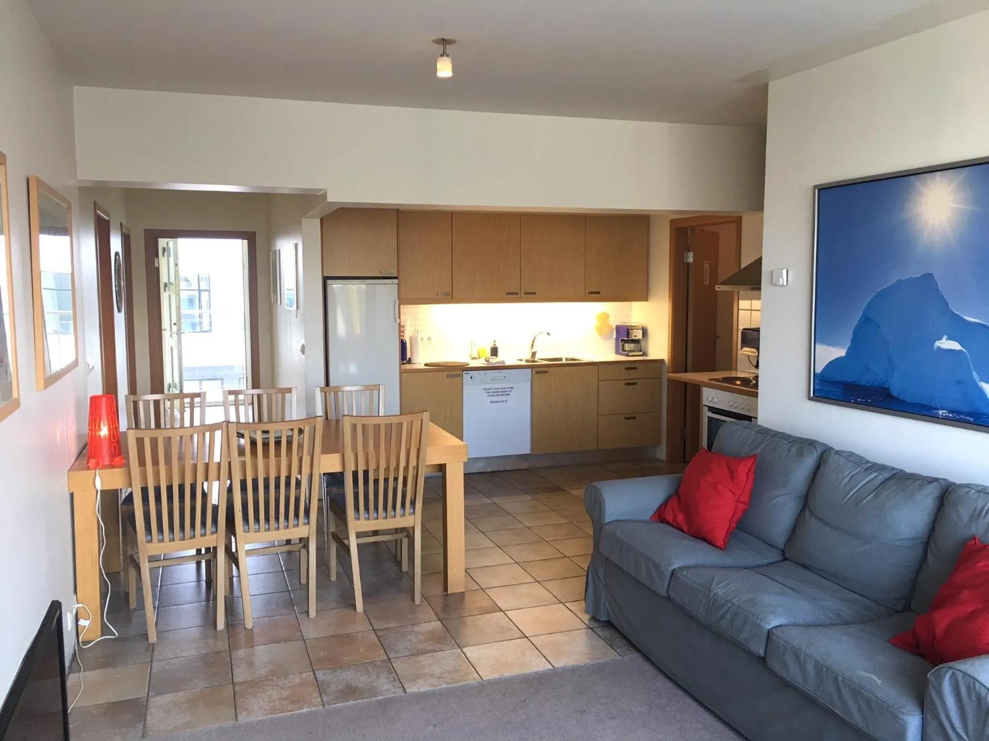 Kitchen or kitchenette in Downtown Reykjavík Apartments