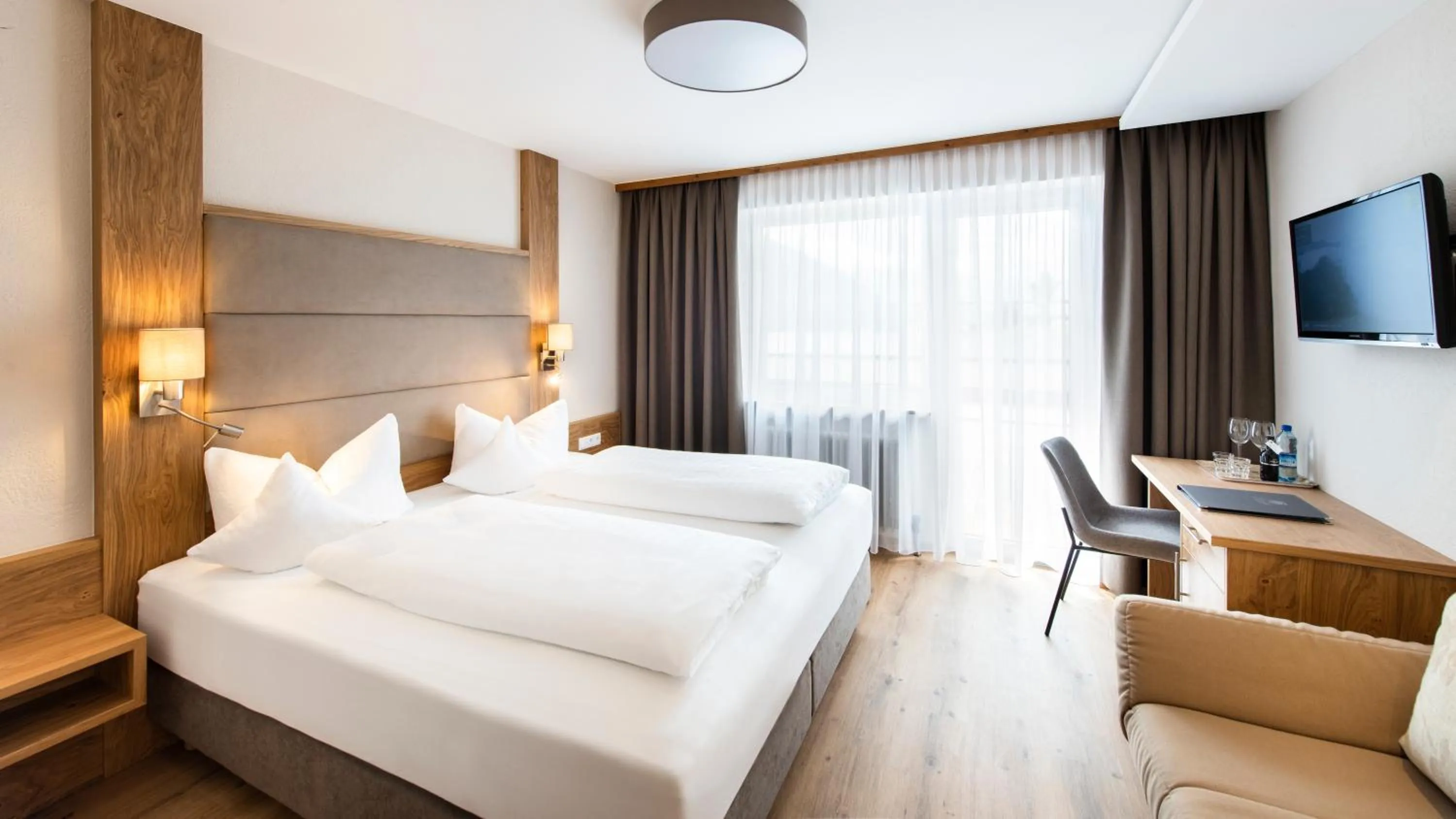 Bed in Hotel Elisabeth