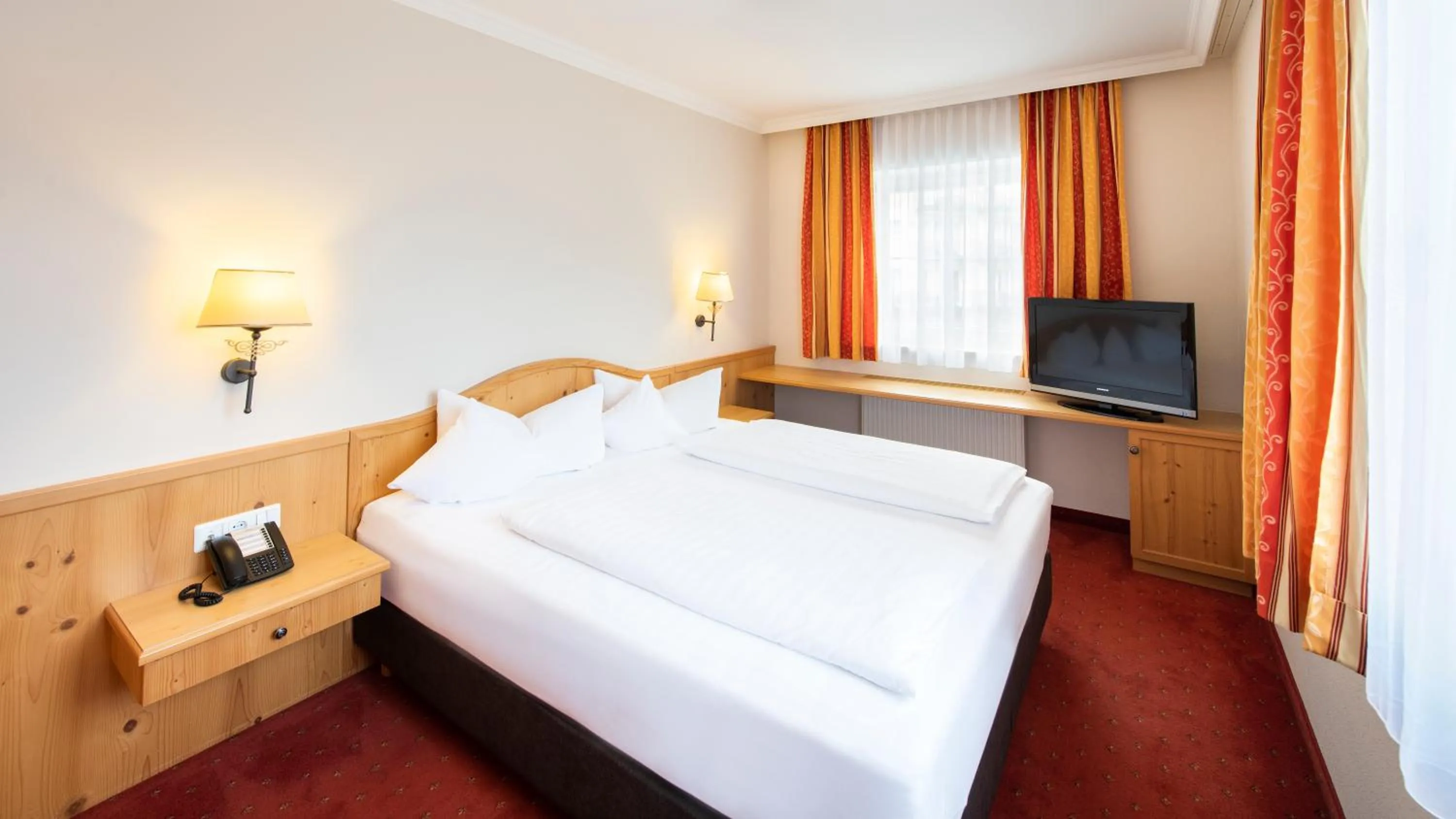 Bed in Hotel Elisabeth