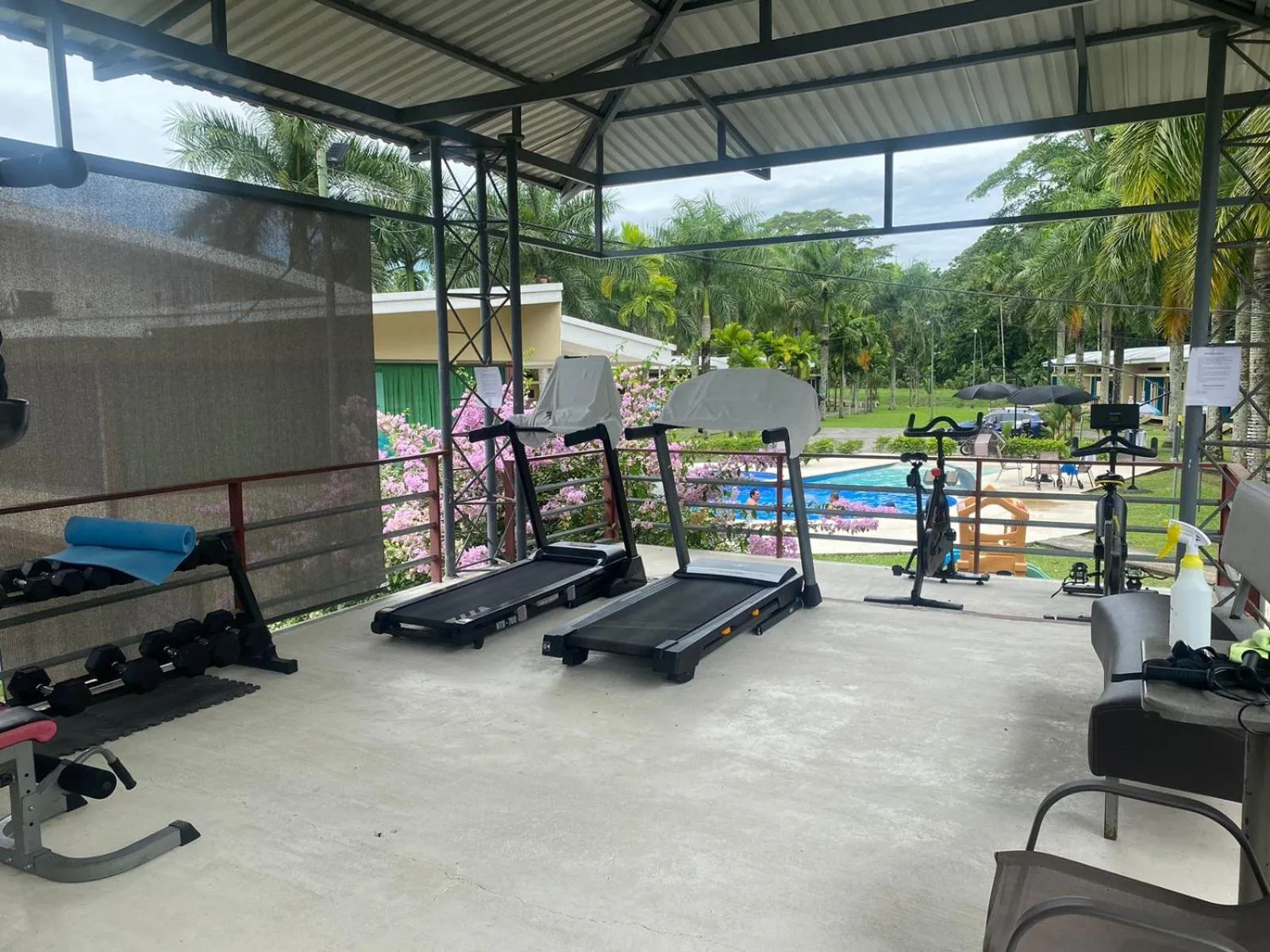 Fitness centre/facilities in Hotel Los Rios