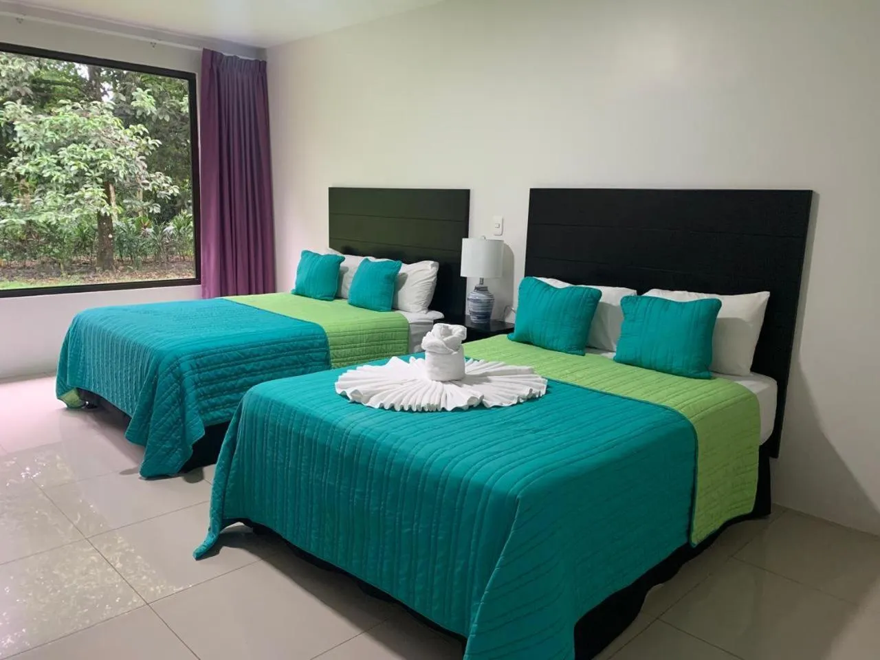 Bed in Hotel Los Rios