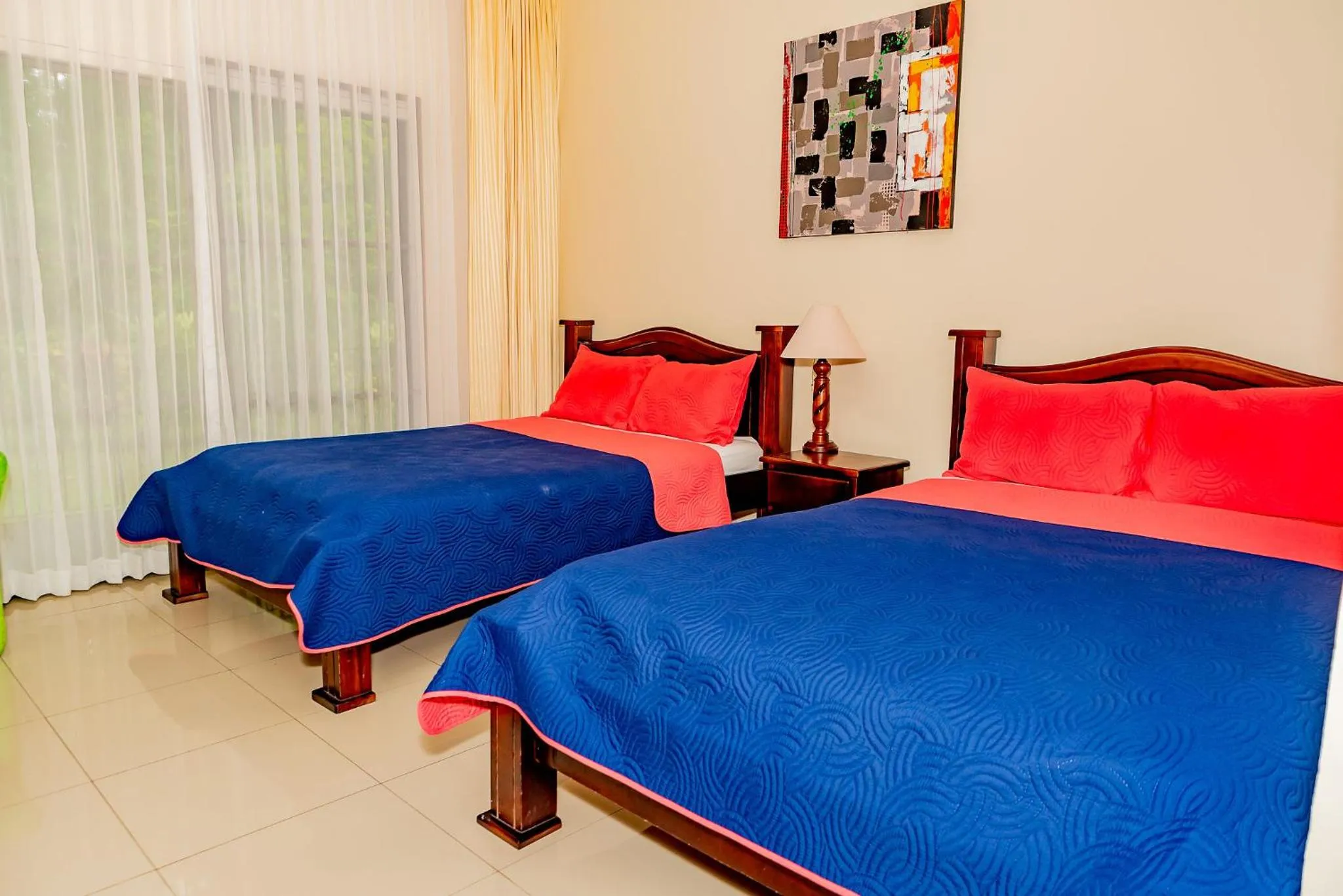 Bed in Hotel Los Rios