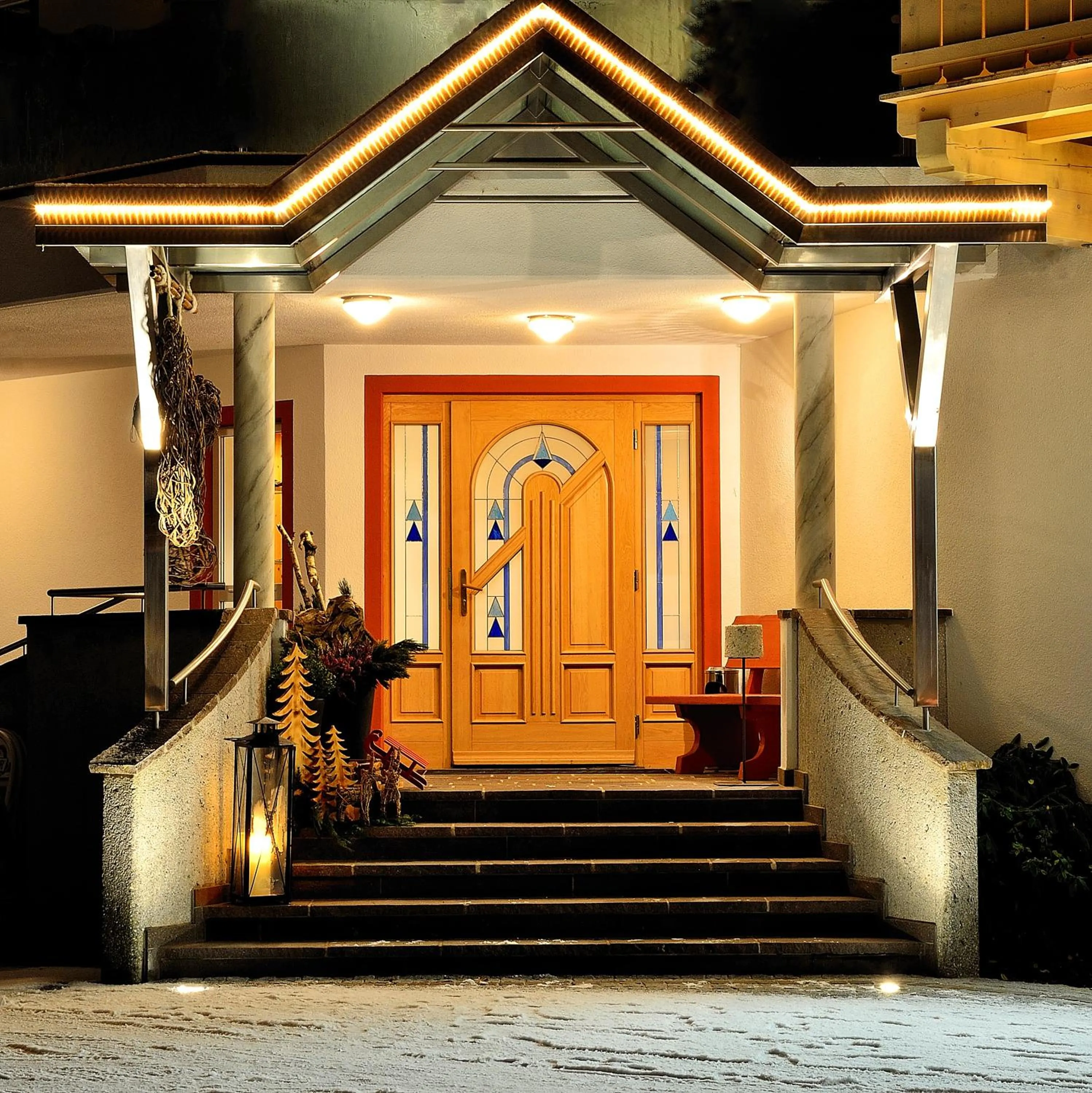 Facade/entrance in Hotel Grundlhof