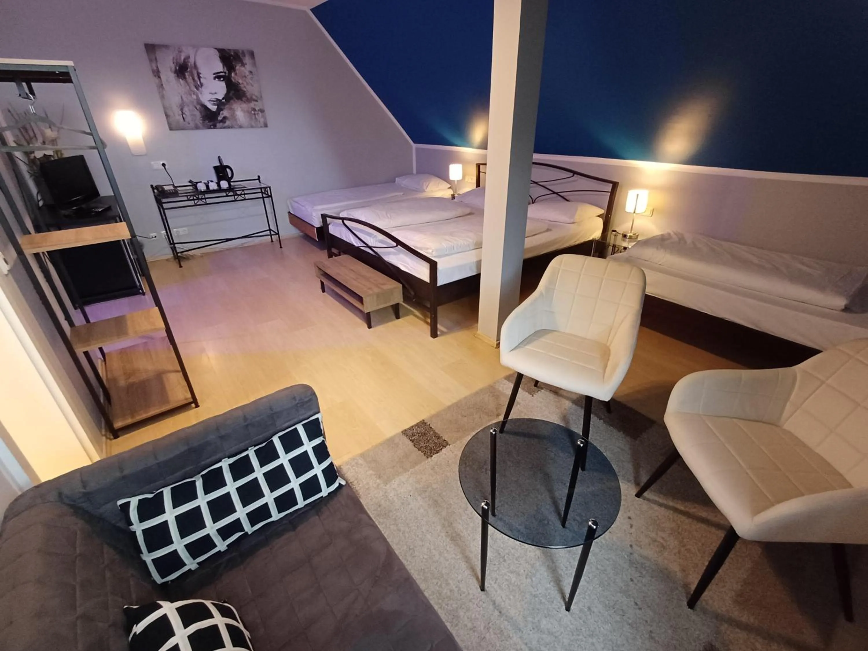 Photo of the whole room, Bed in TRIP INN PostHotel Düren