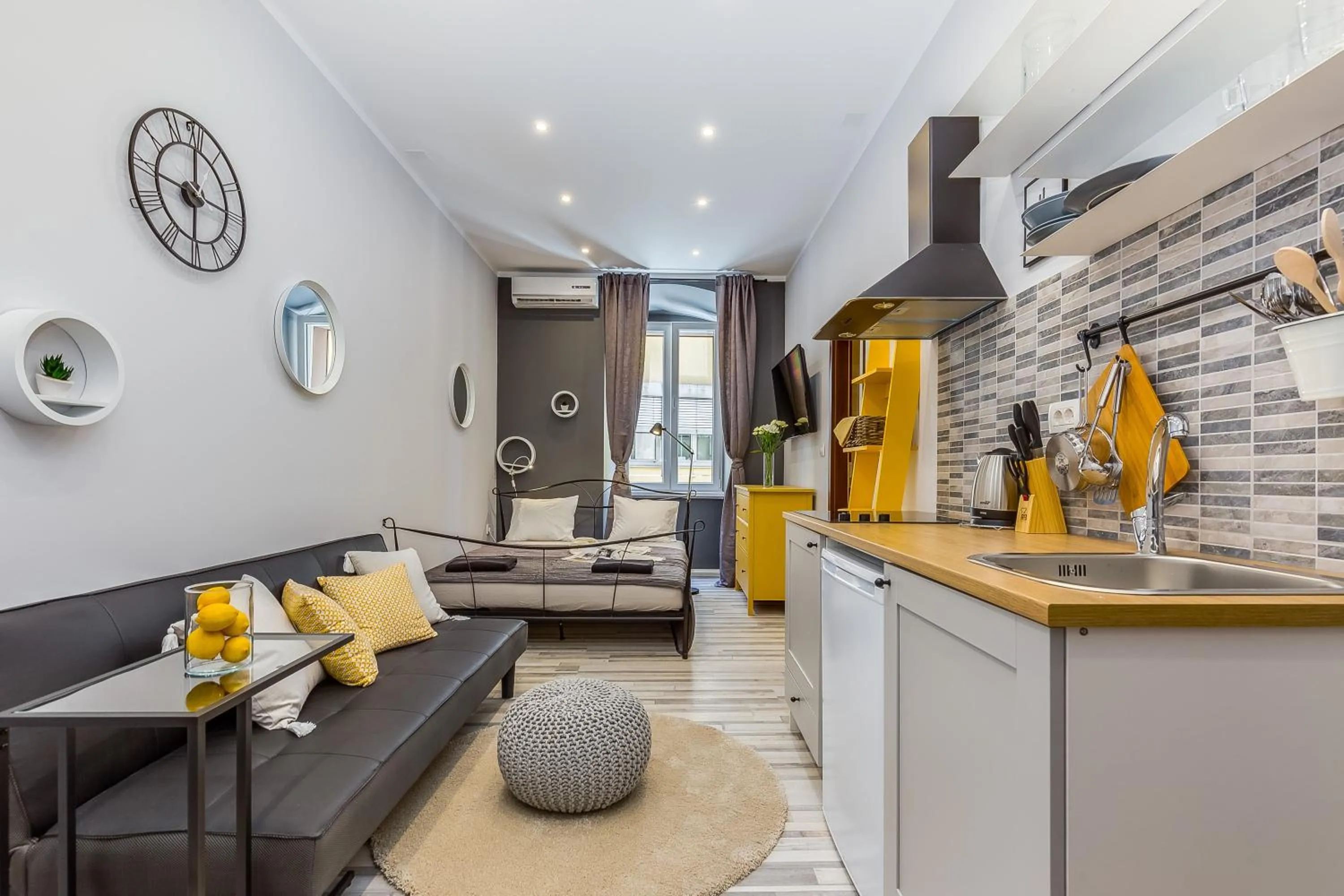 Seating area in Main Square studios