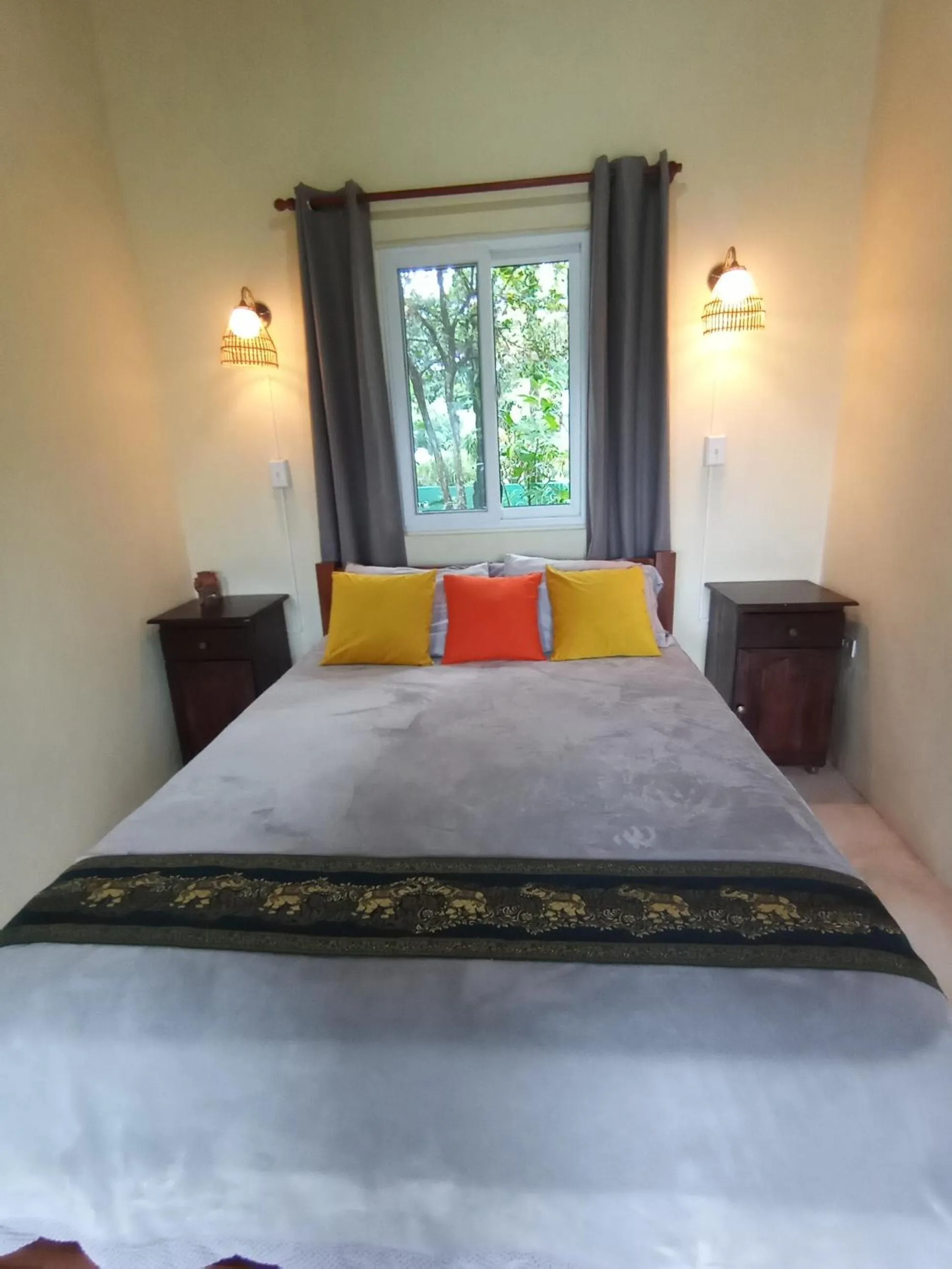 Bed in Hotel Anachoreo