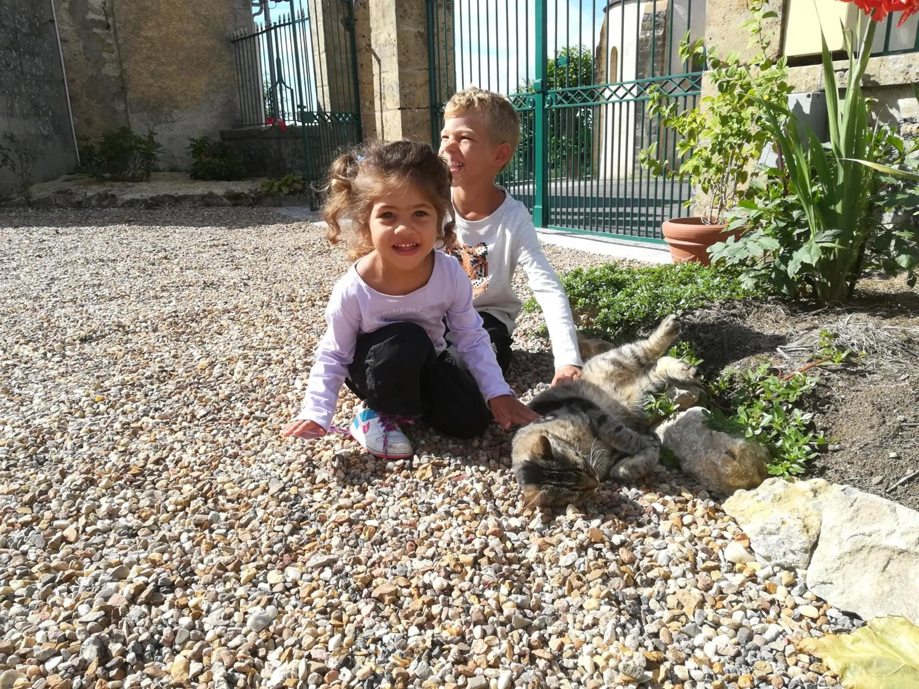 children in Chez Casimir