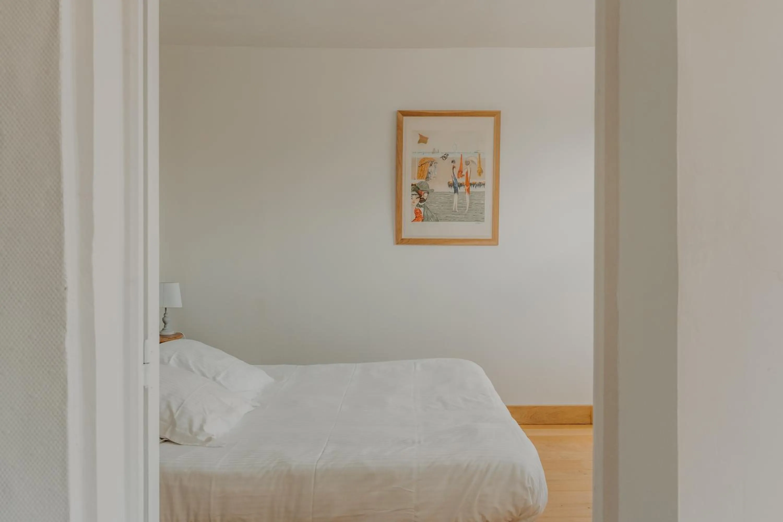 Bedroom, Bed in Les Cabines