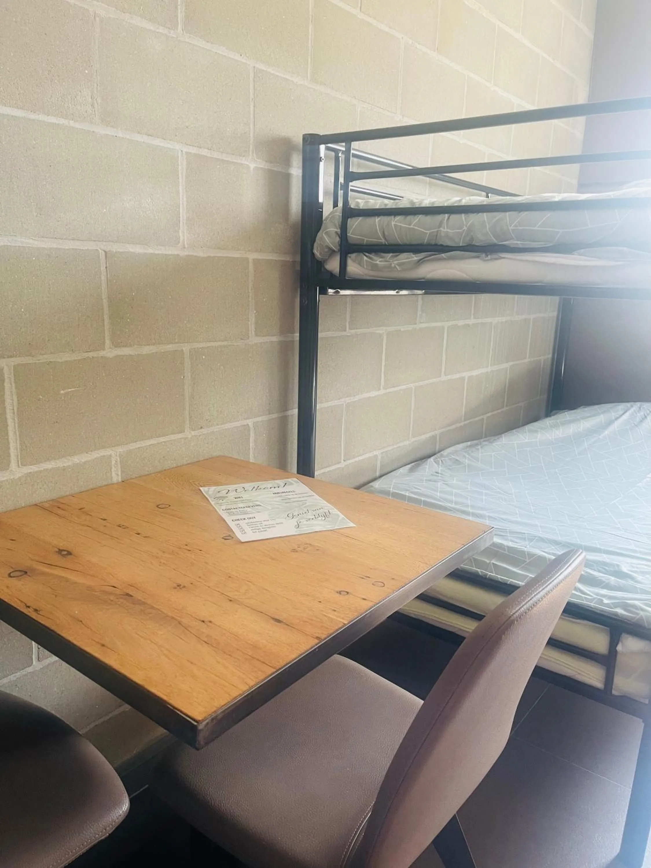 Bed in Equus B&B