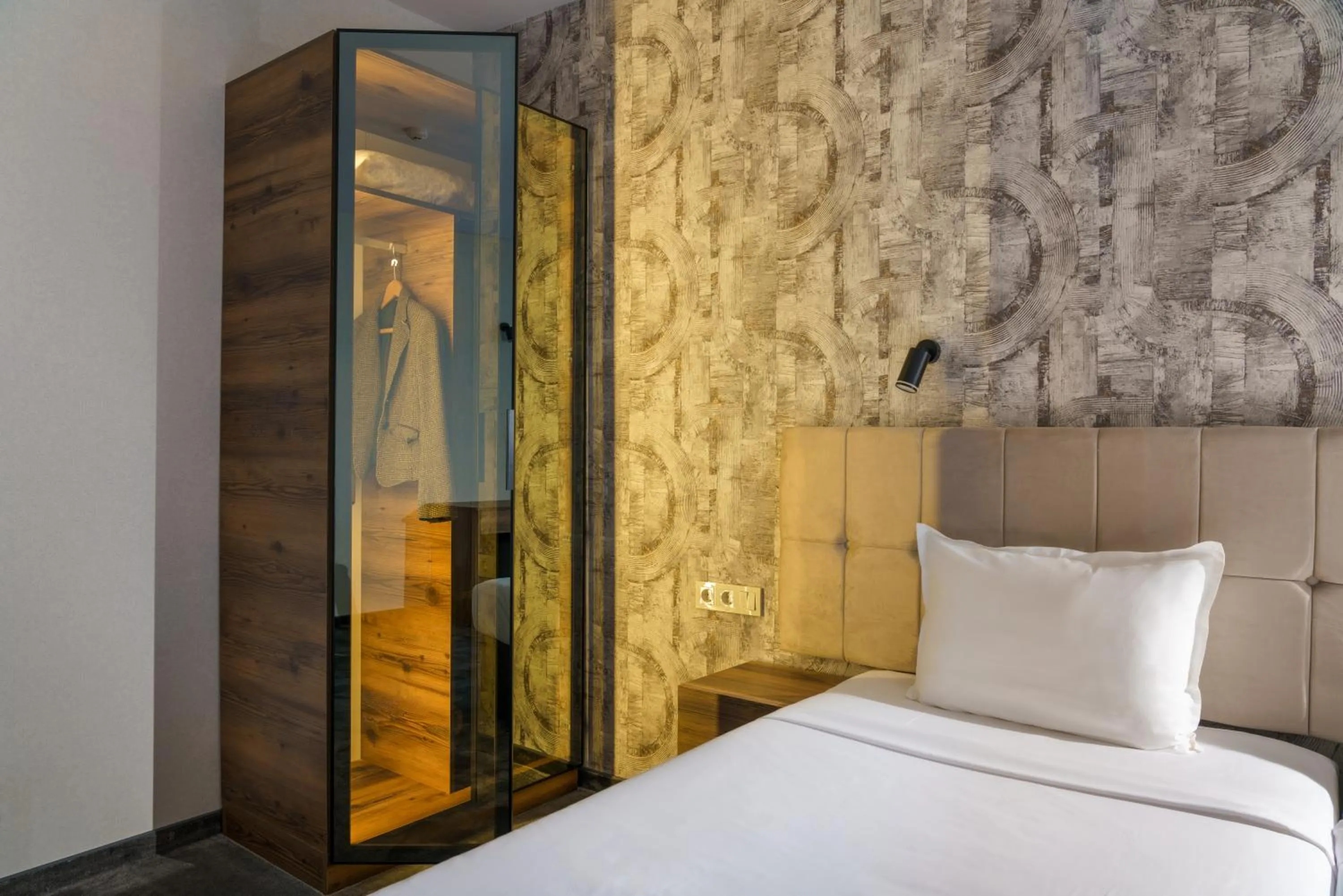 Bed in Bistra & Galina Hotel