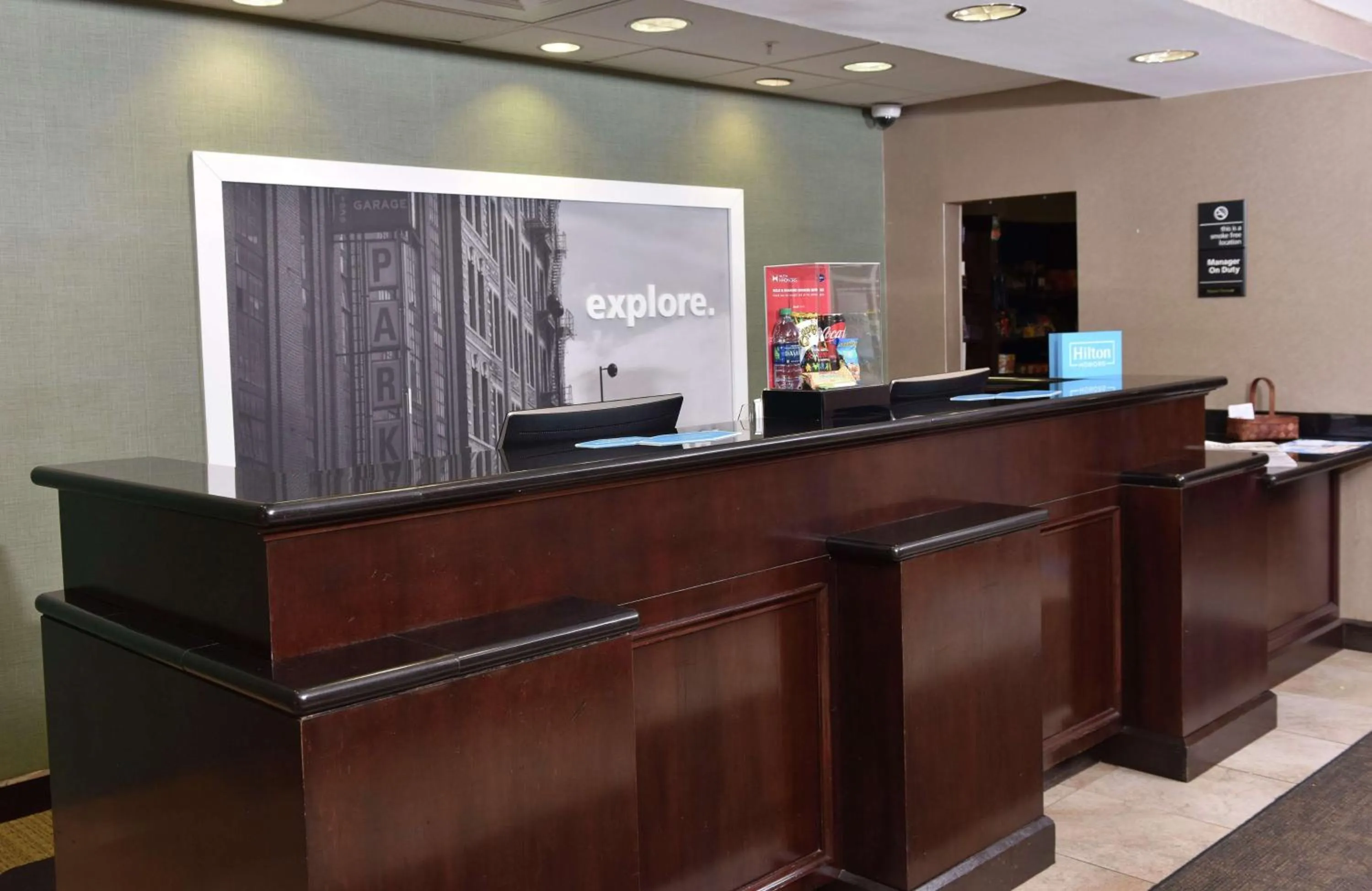 Lobby or reception in Hampton Inn & Suites Alexandria
