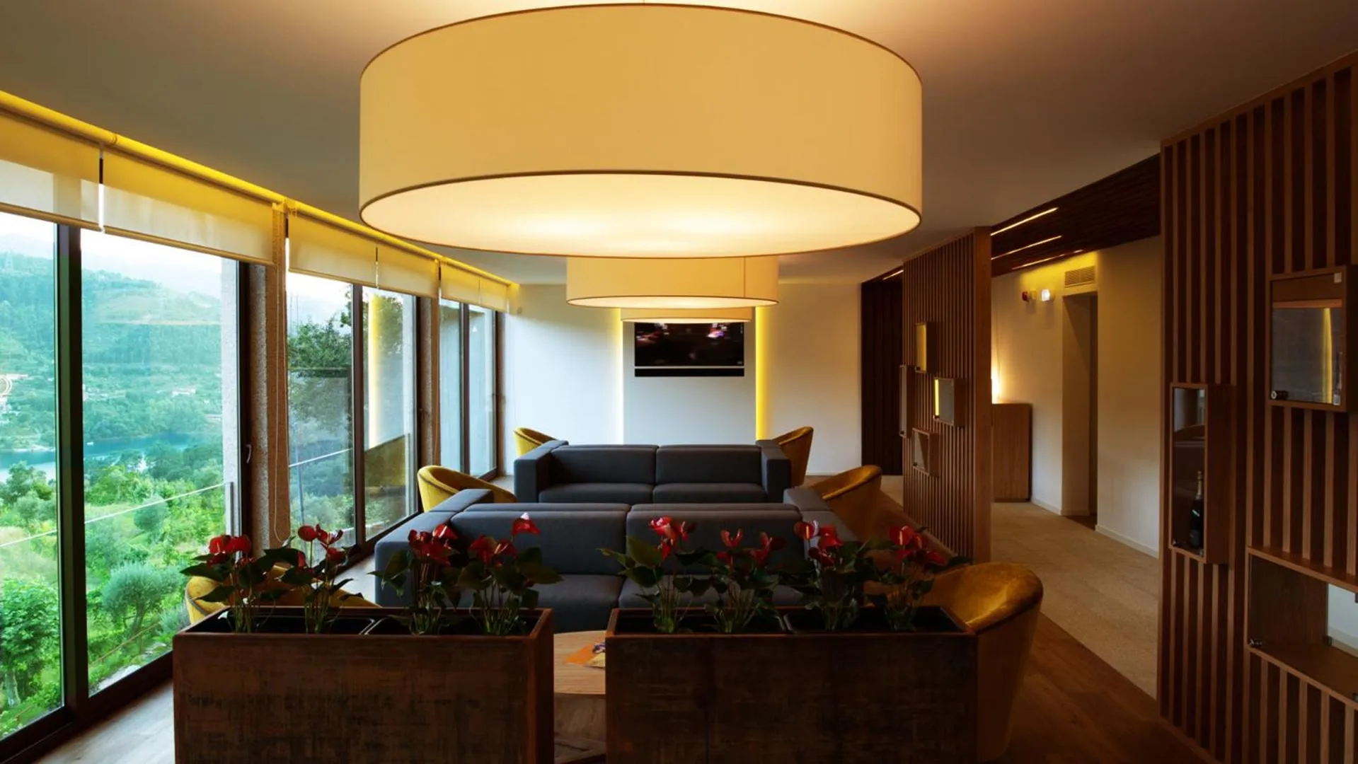 Communal lounge/ TV room in Agrinho Suites & Spa Gerês