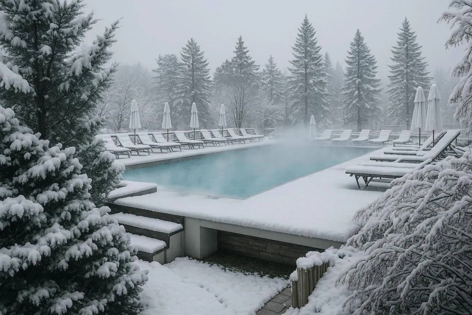 Swimming pool in Hotel Baia Rosie Resort