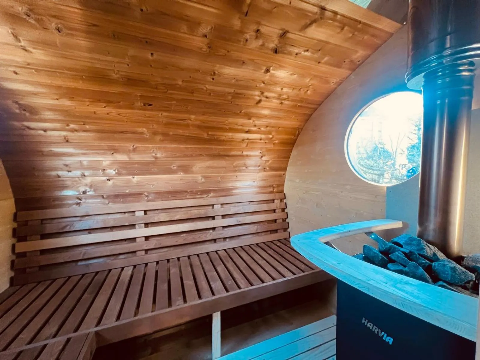 Sauna in Hotel Baia Rosie Resort