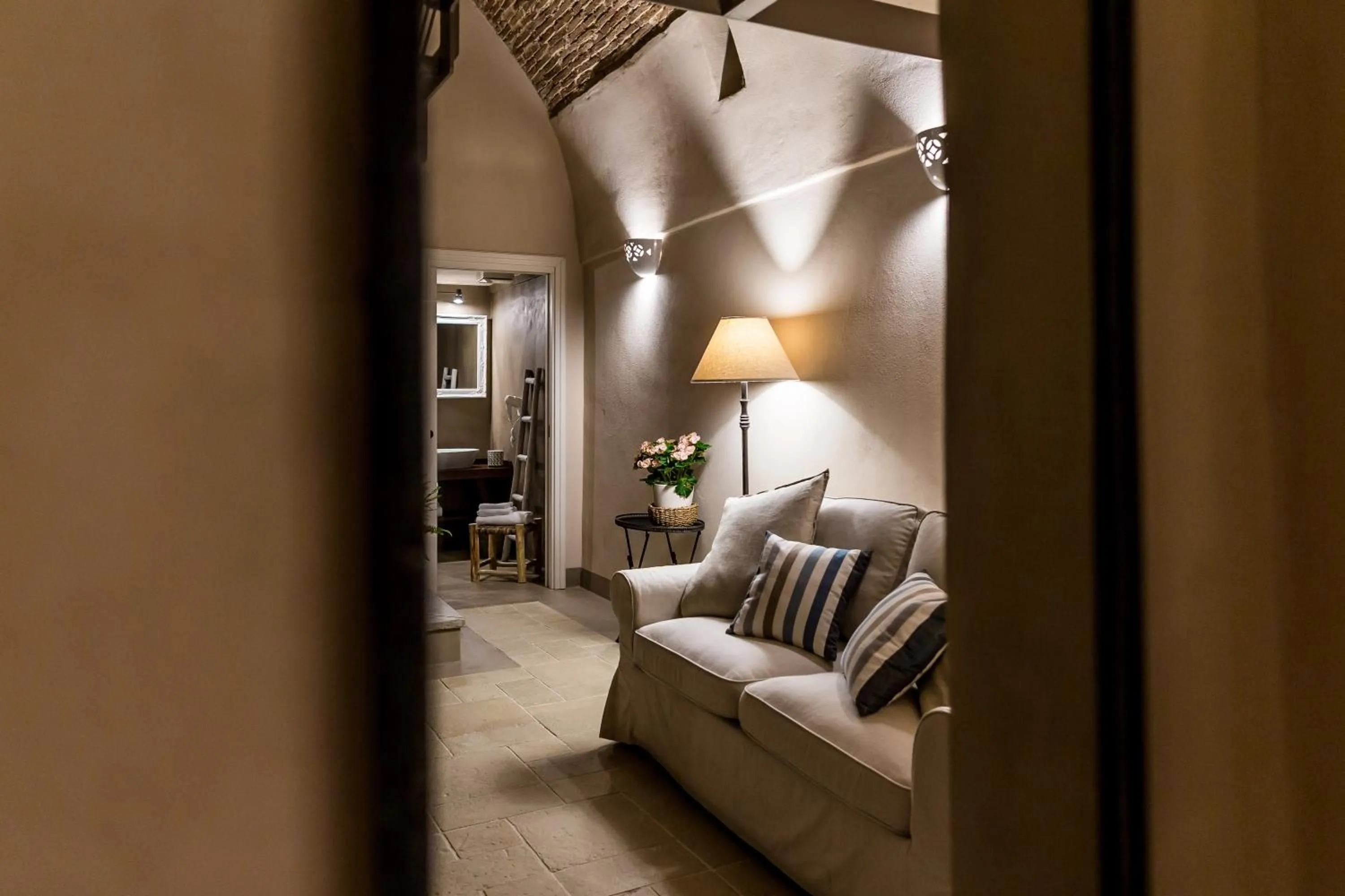 Living room in Borgo San Gaetano