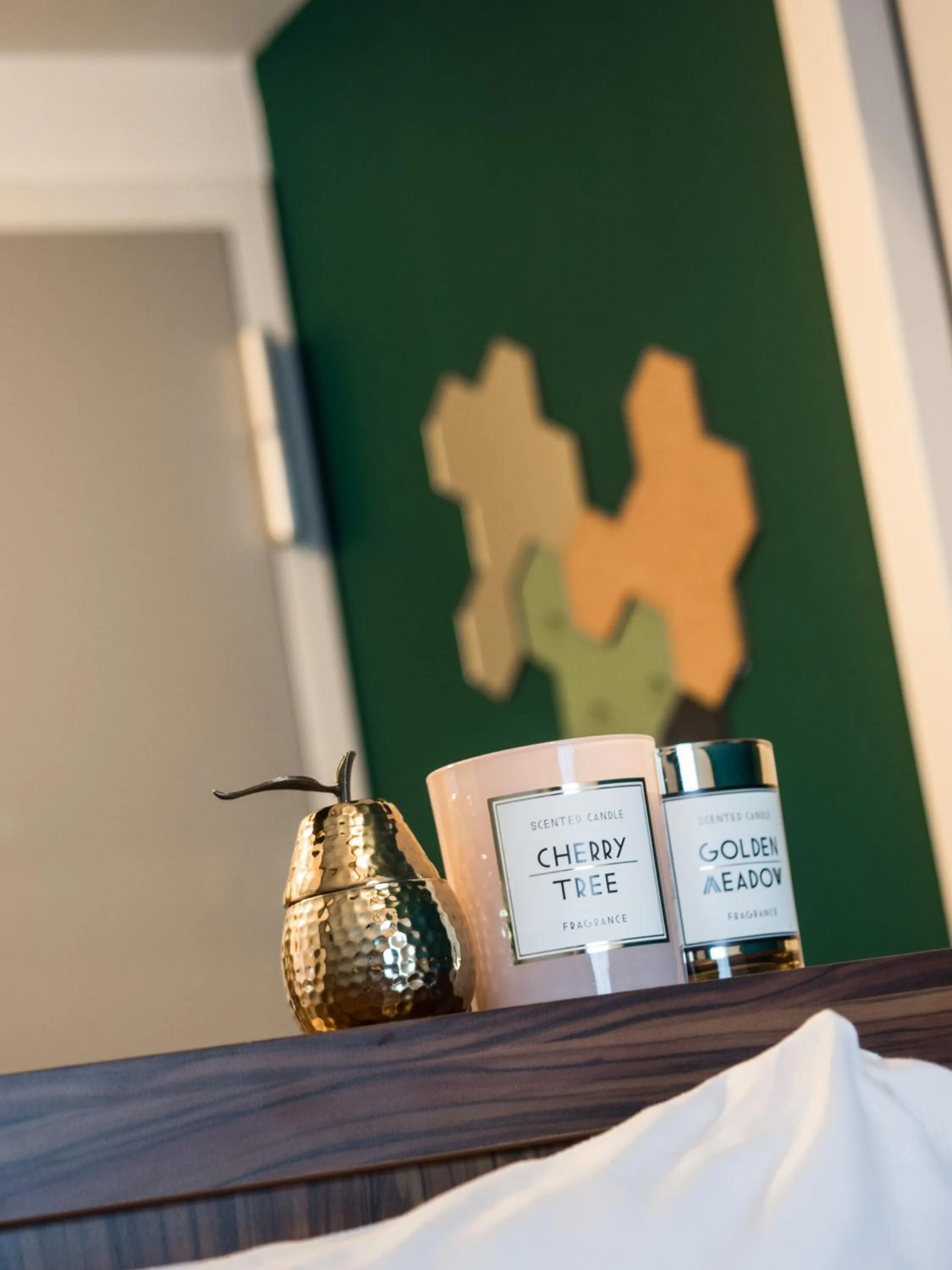 Decorative detail in Linden Hotel