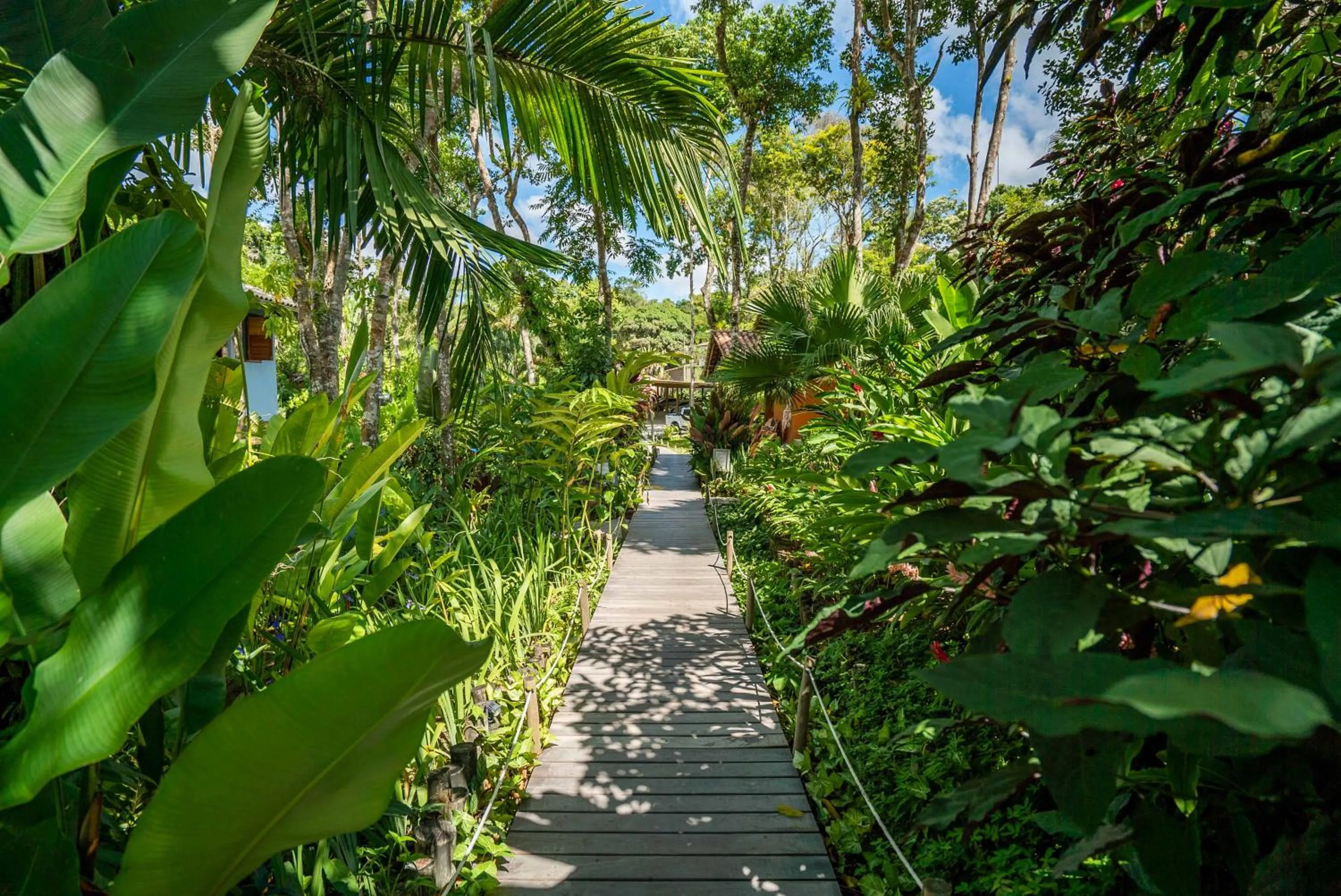 Garden in Pousada do Bosque
