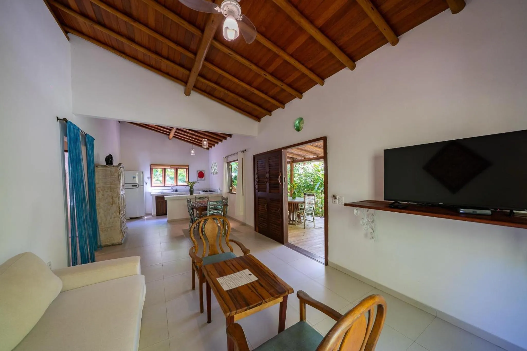 Living room in Pousada do Bosque