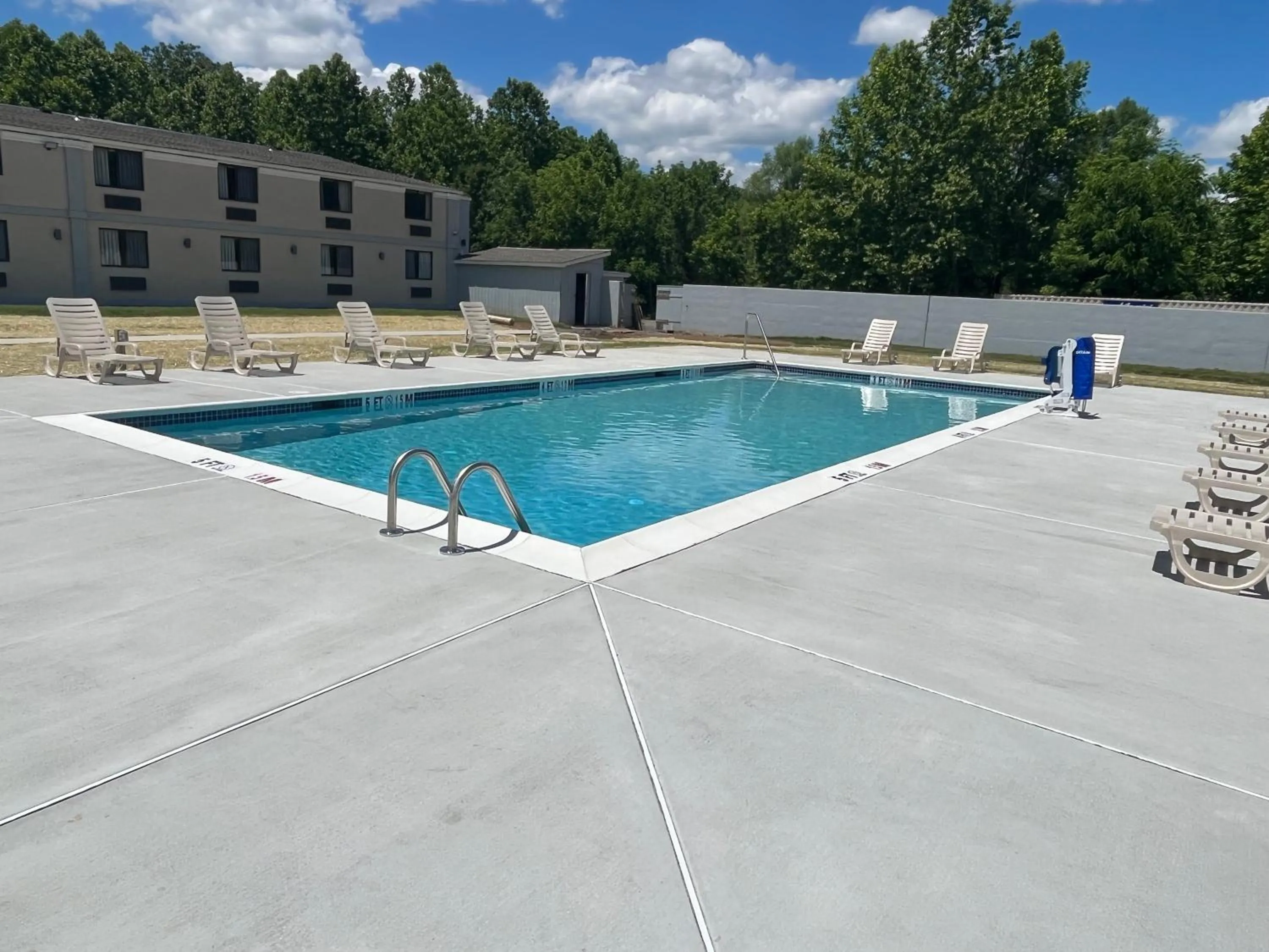 Swimming pool in Ramada by Wyndham Allentown Bethlehem