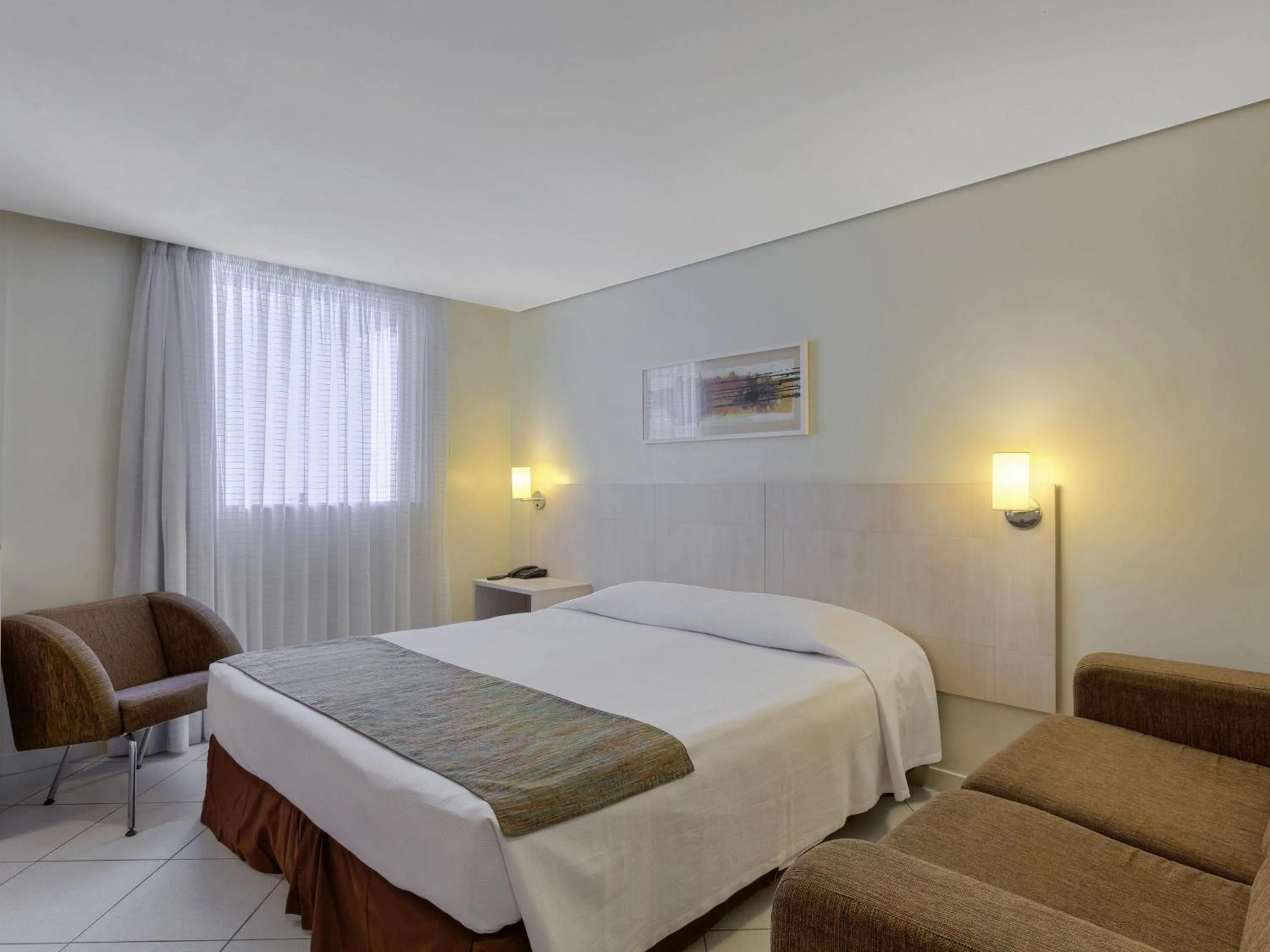 Bedroom, Bed in ibis Styles Belem Batista Campos