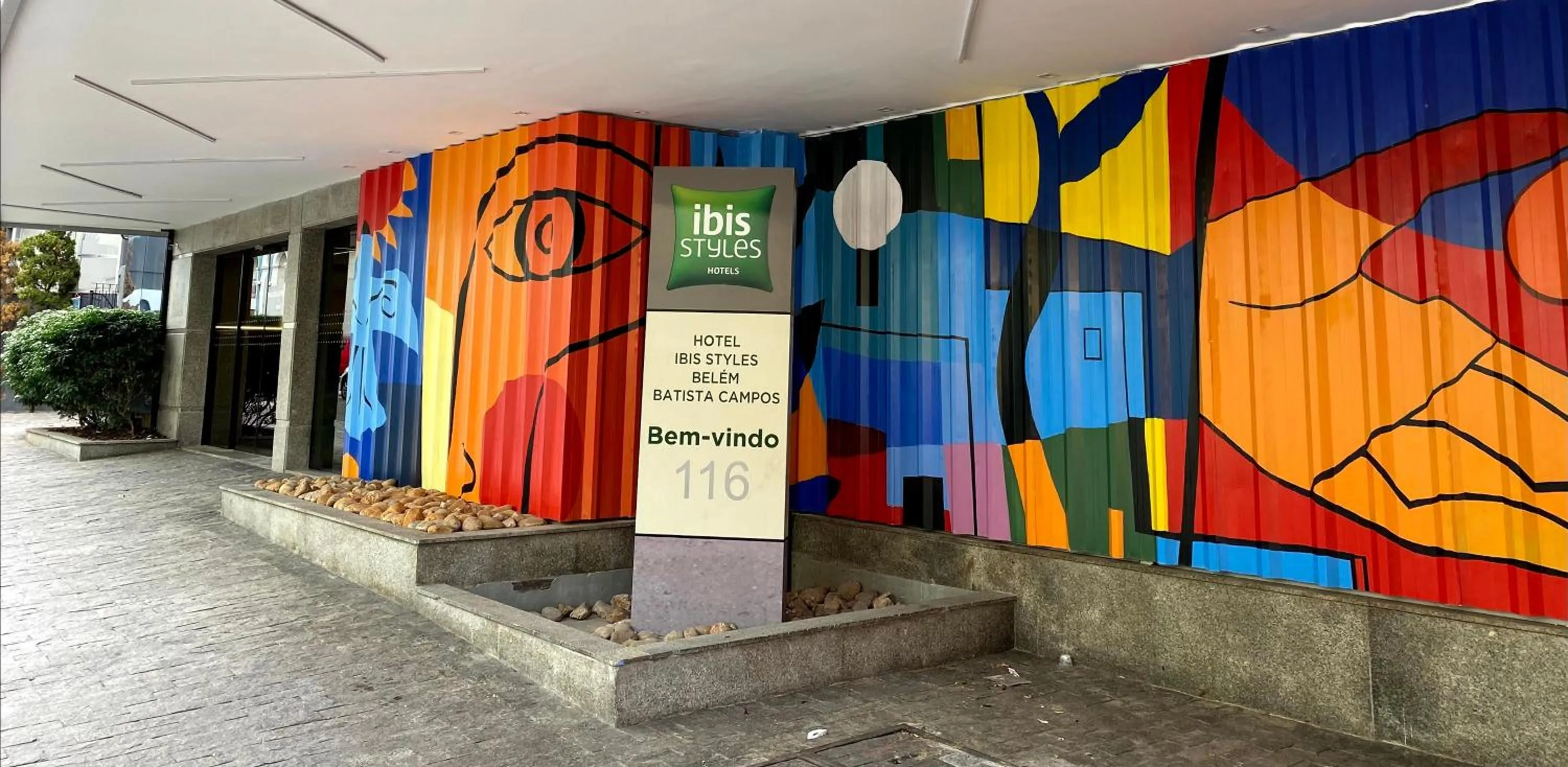 Property building in ibis Styles Belem Batista Campos