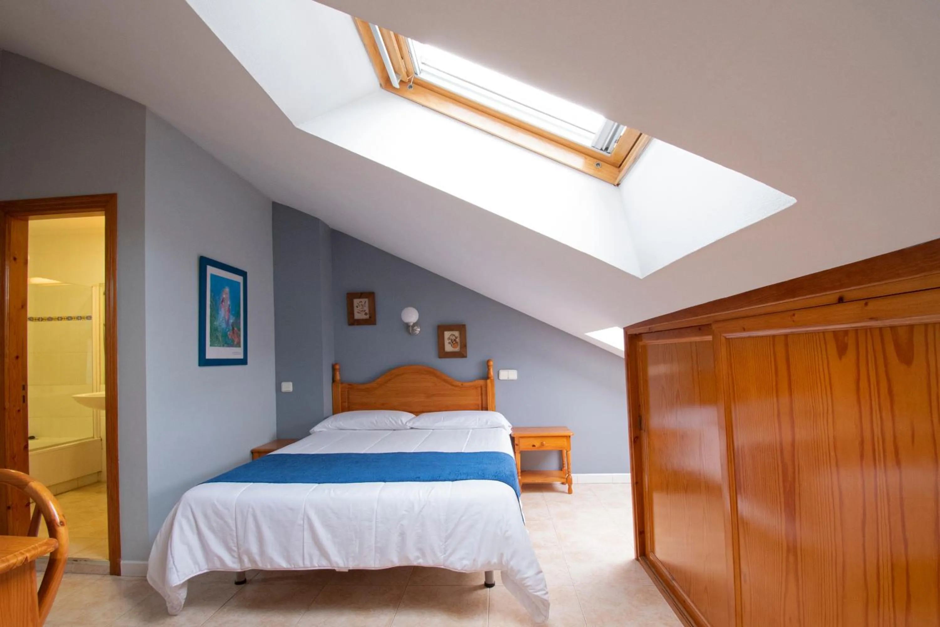 Bed in Hotel Campomar