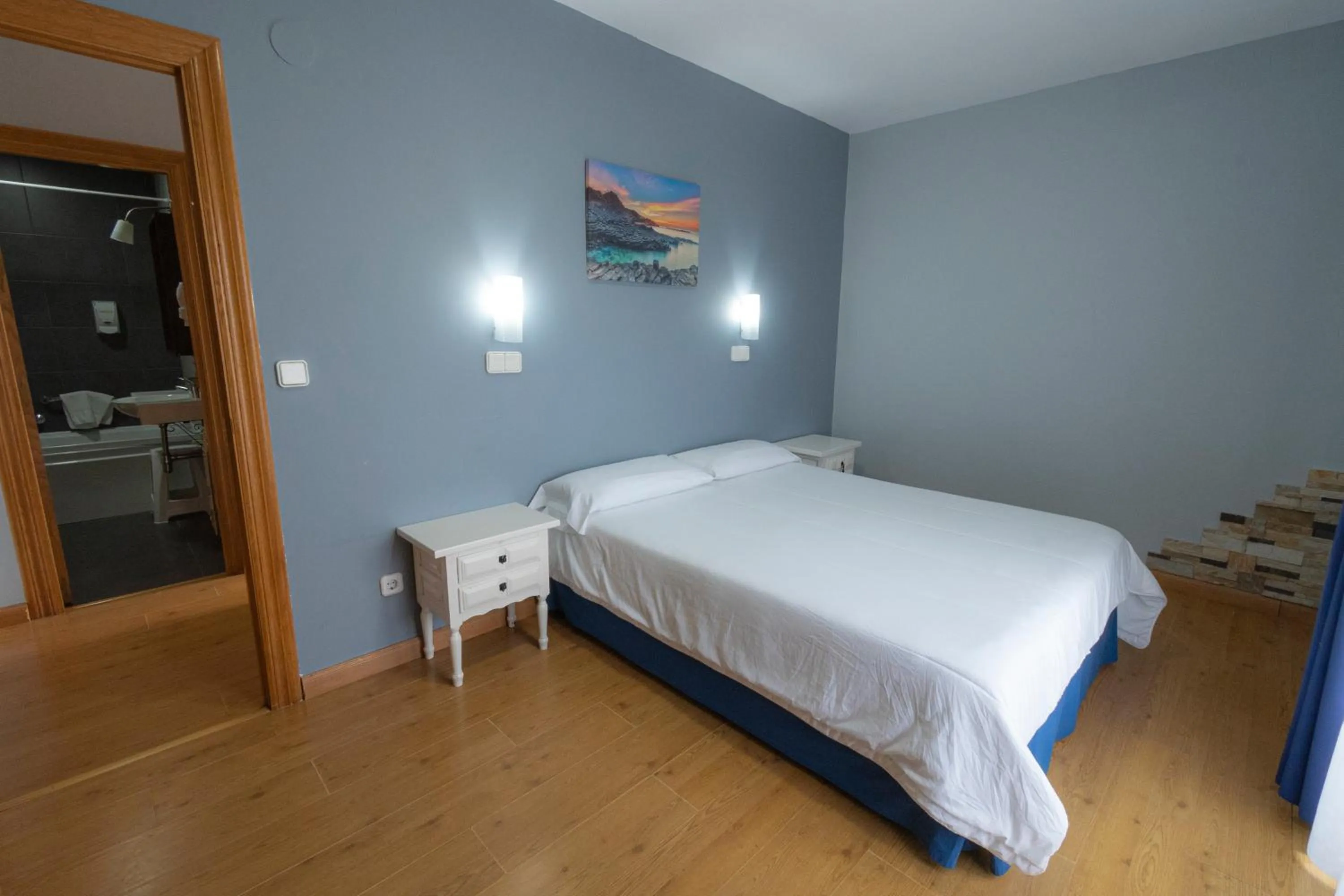 Bed in Hotel Campomar