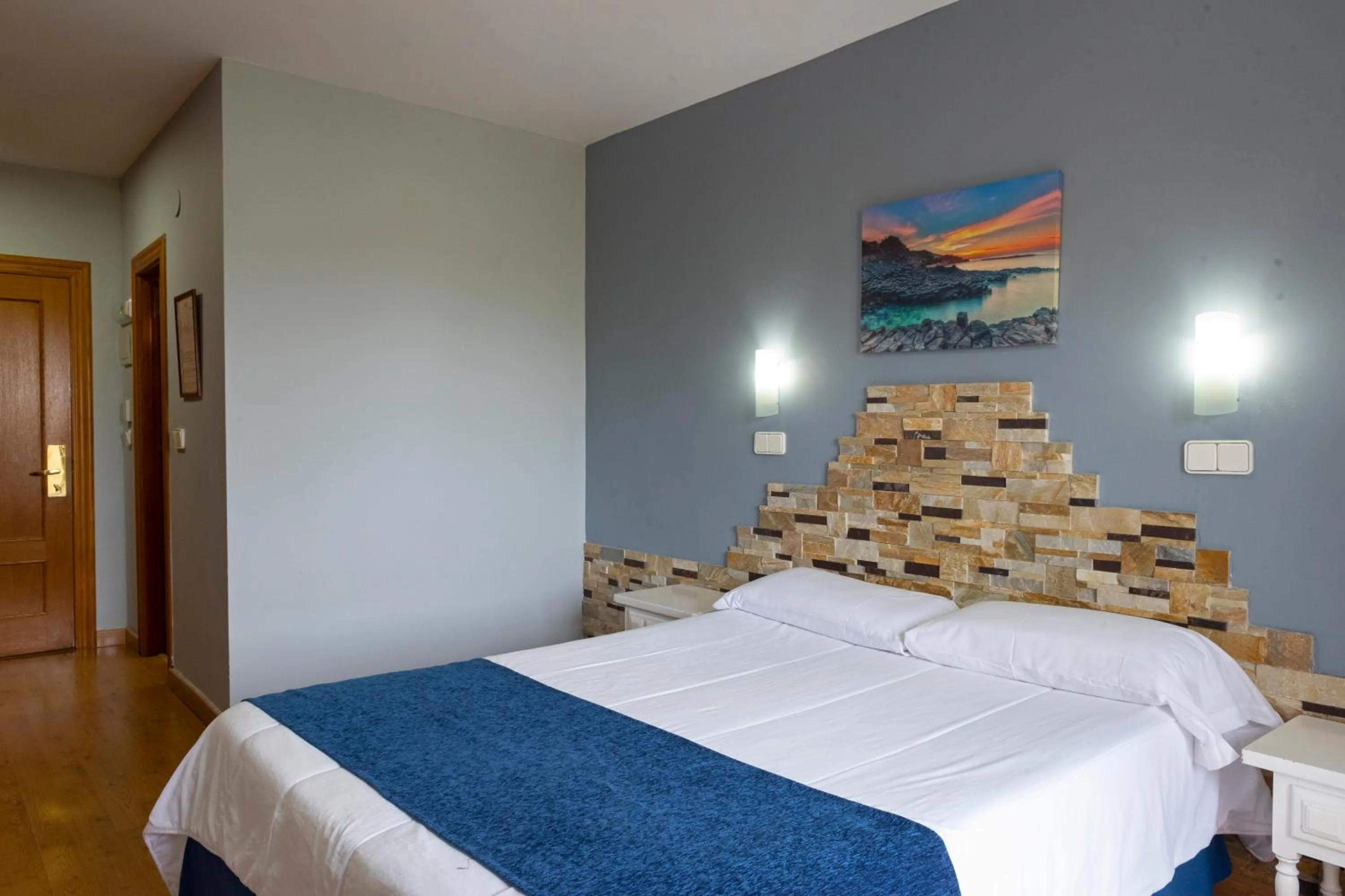 Bed in Hotel Campomar