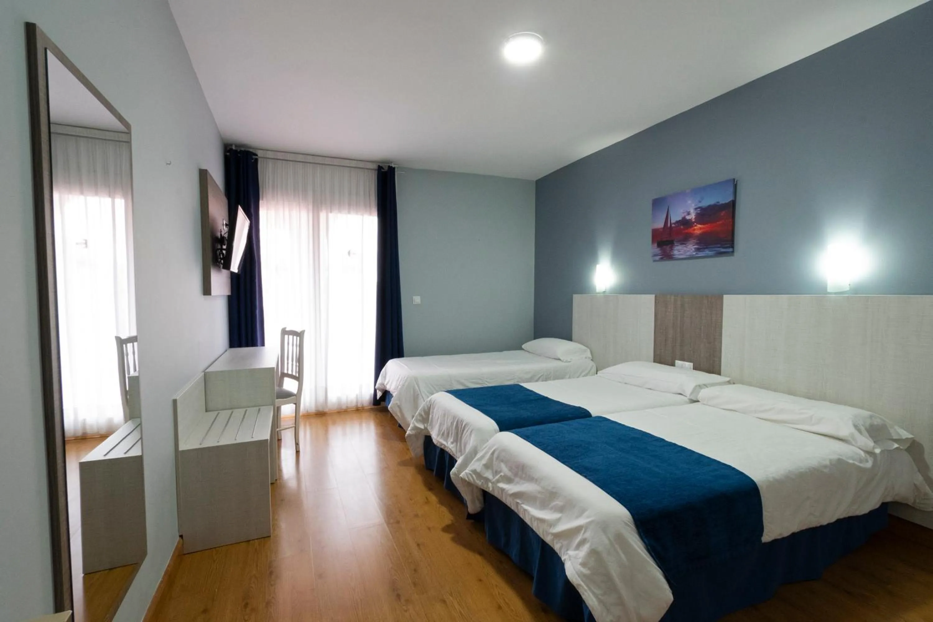 Bed in Hotel Campomar