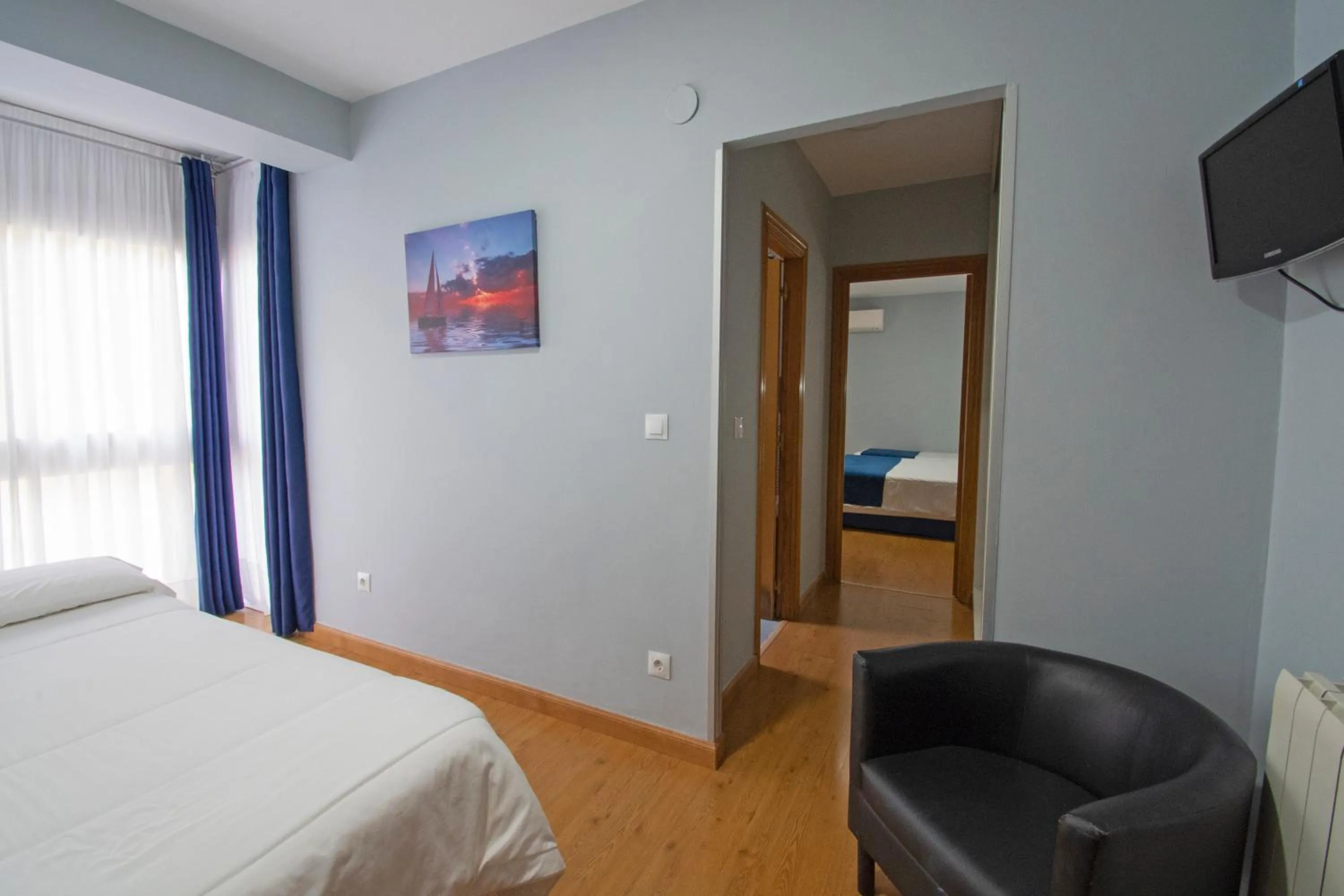 Bed in Hotel Campomar