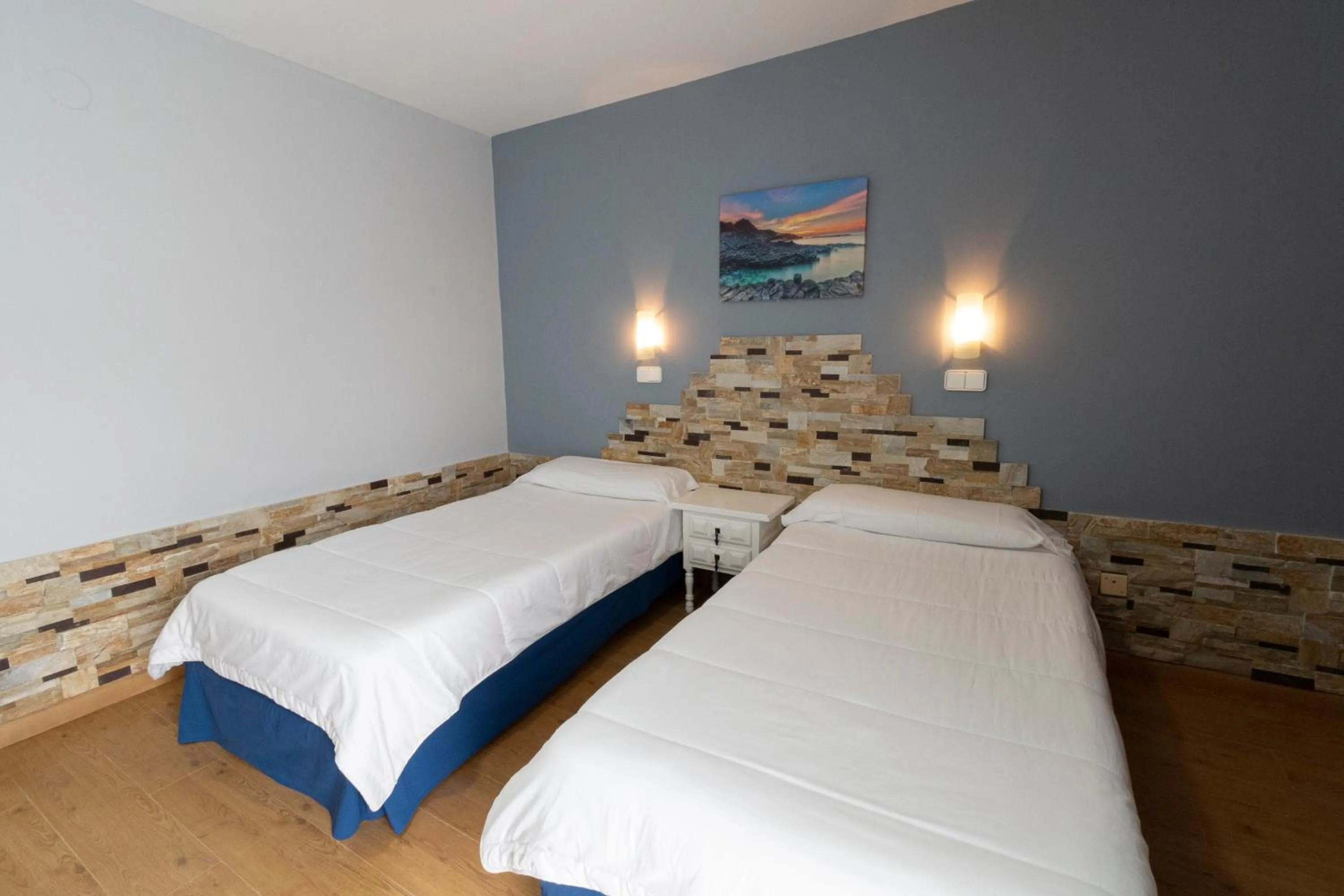 Bed in Hotel Campomar