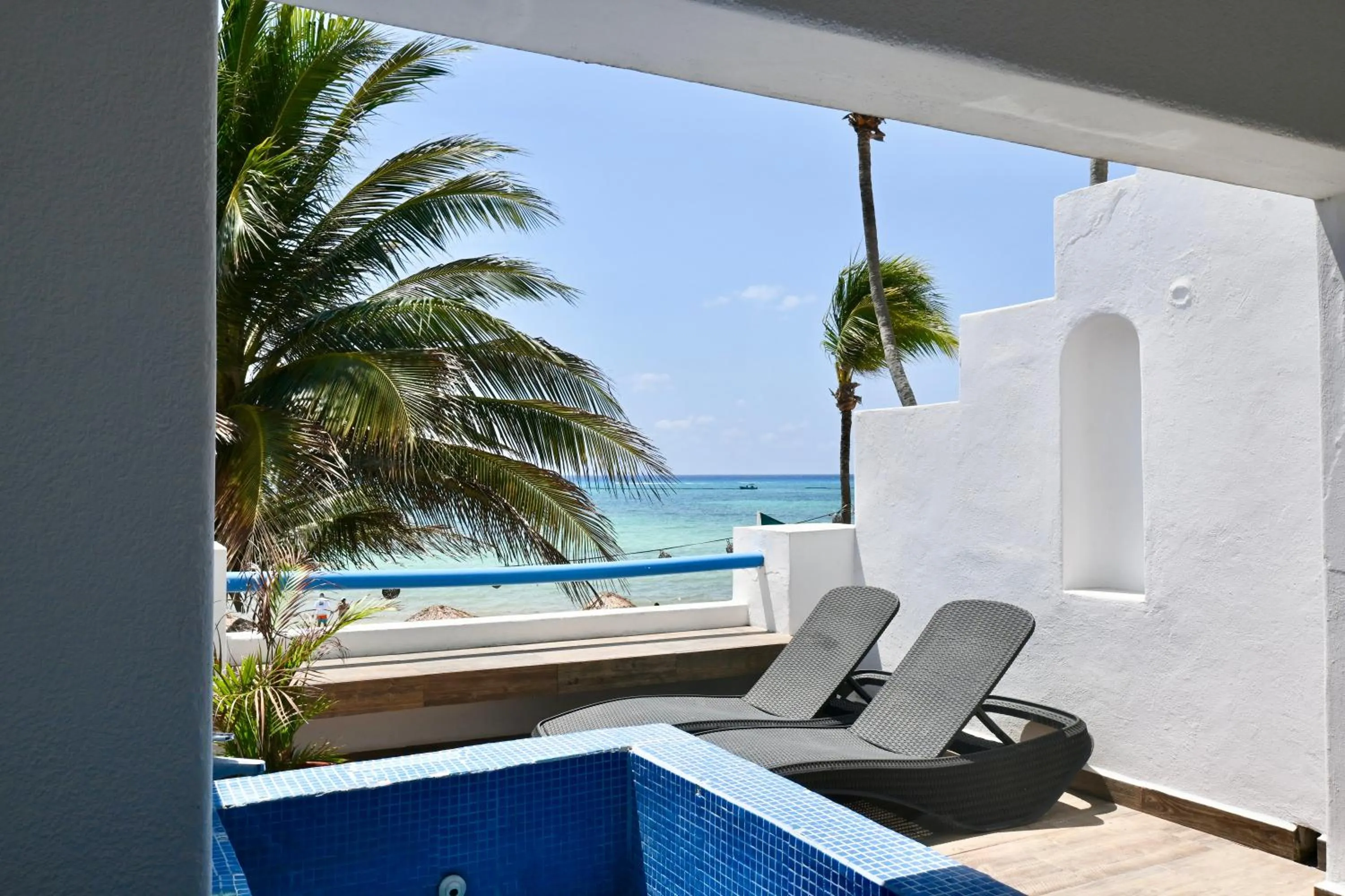 Natural landscape in Pelicano Inn Playa del Carmen - Beachfront Hotel