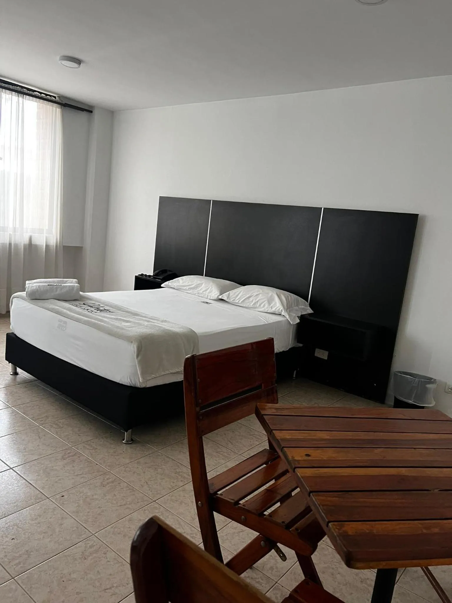 Bed in Hotel Saint John