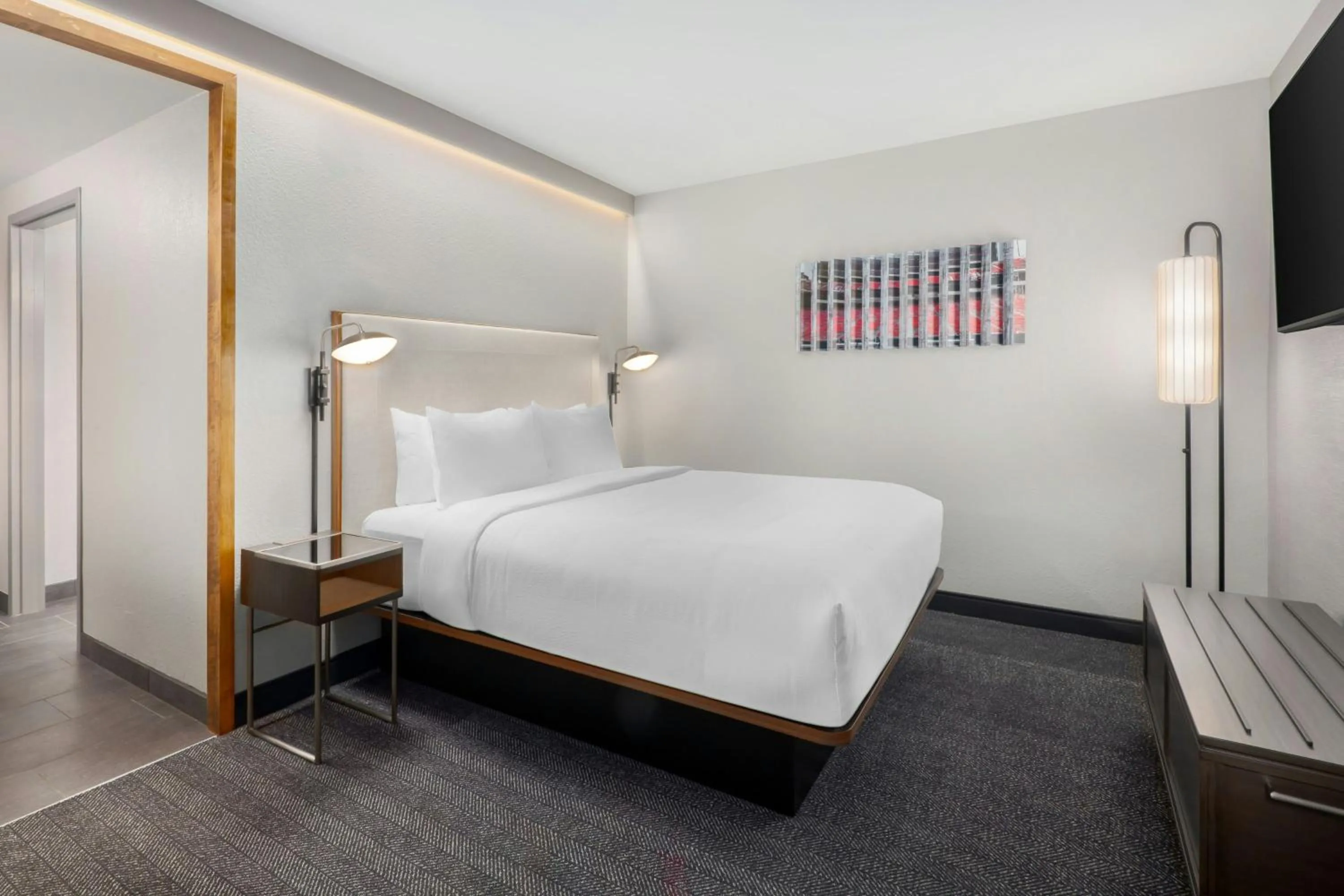 Bedroom, Bed in Courtyard by Marriott Athens Downtown