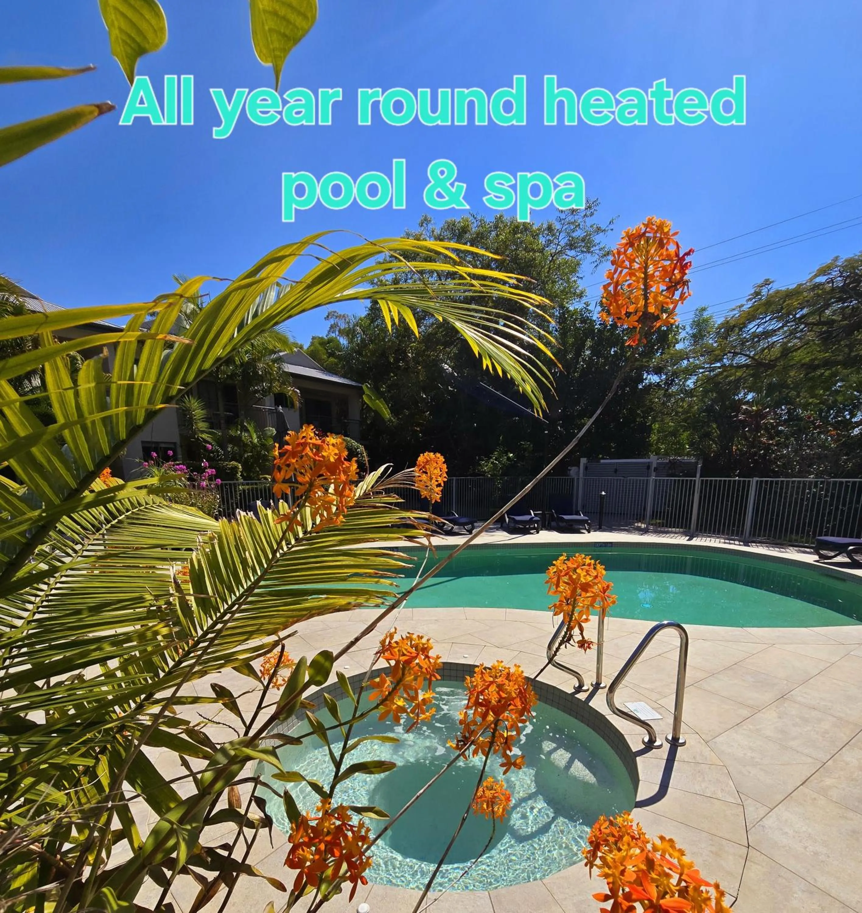 Garden in Noosa River Retreat Holiday Apartments