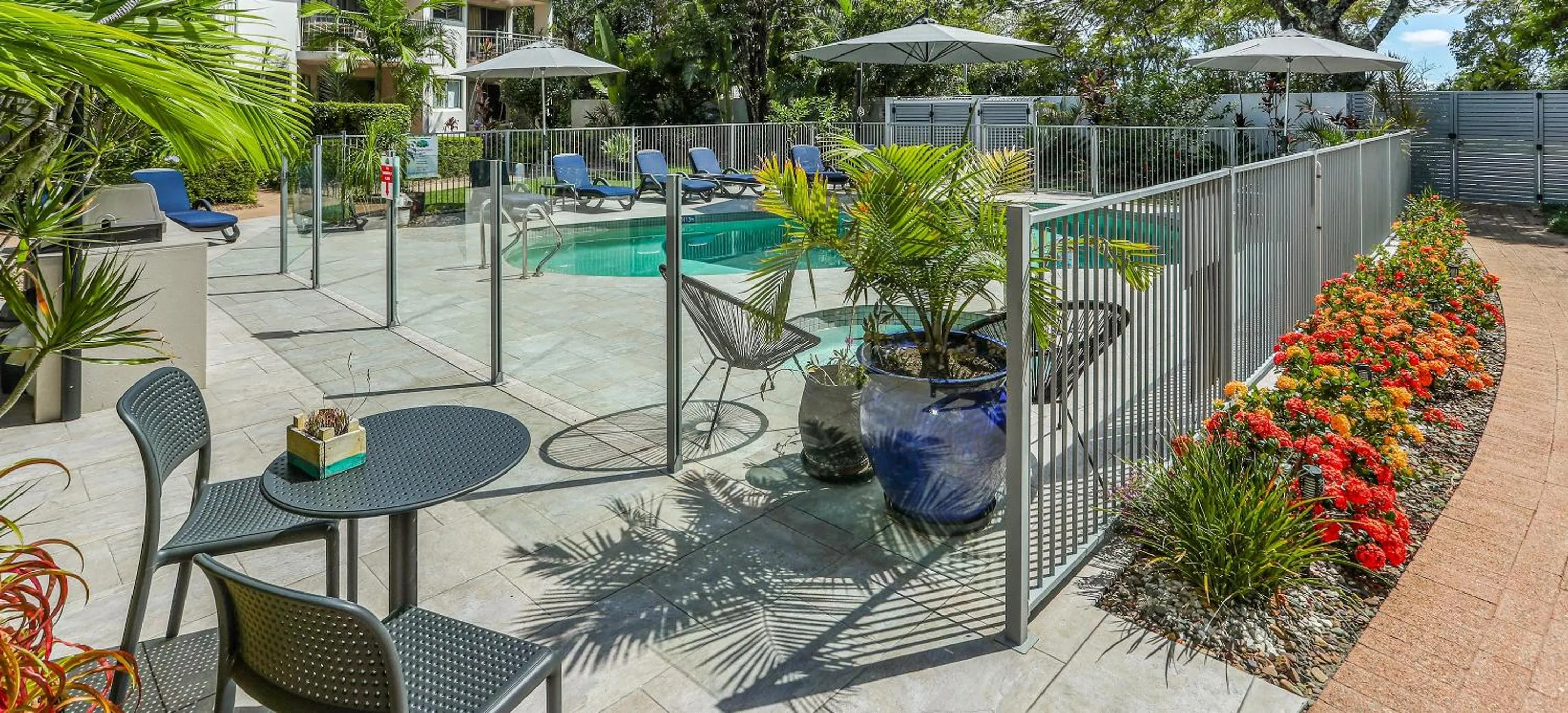 Swimming pool in Noosa River Retreat Holiday Apartments